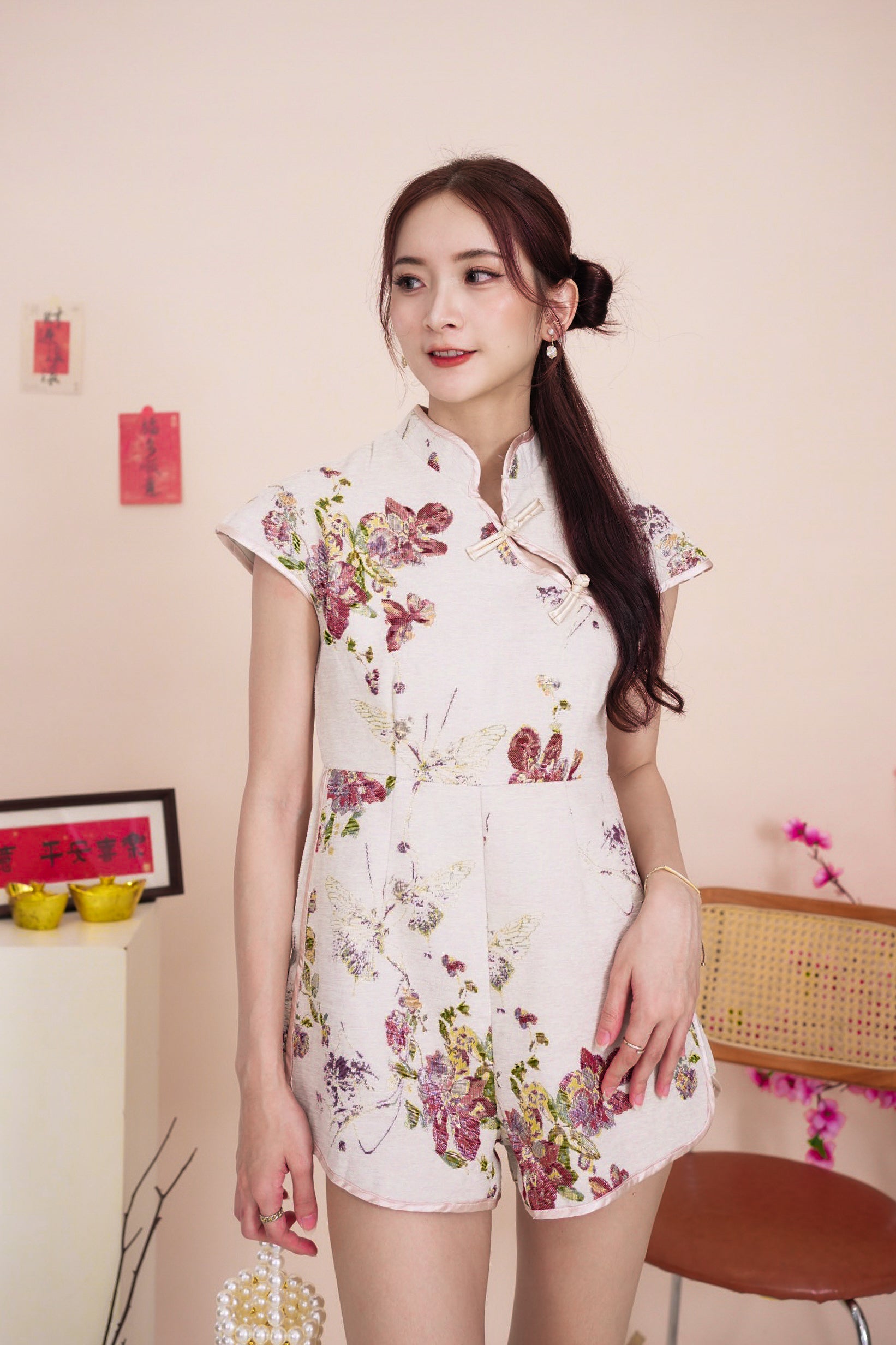 An Xia Cheongsam Romper