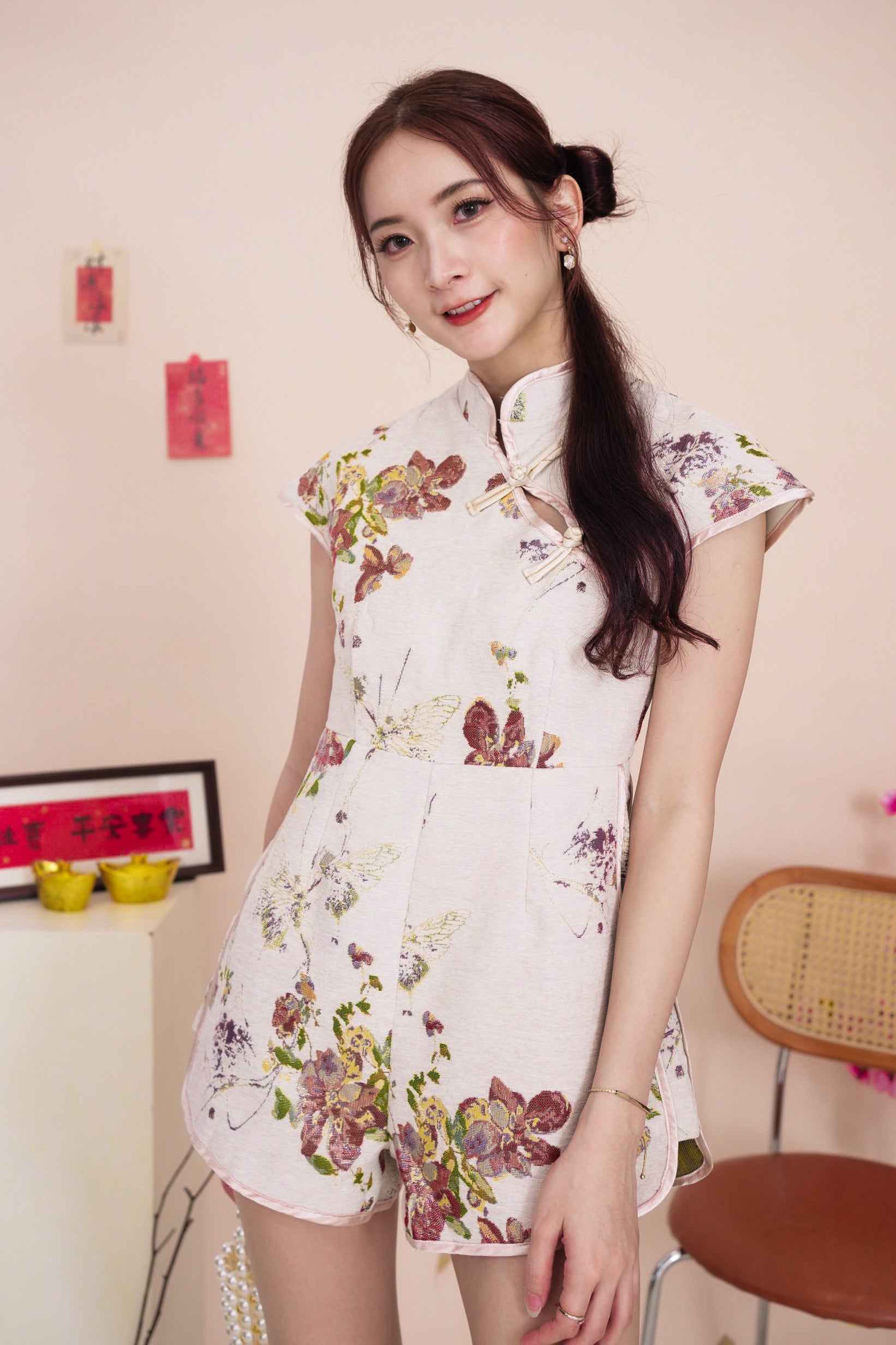 An Xia Cheongsam Romper
