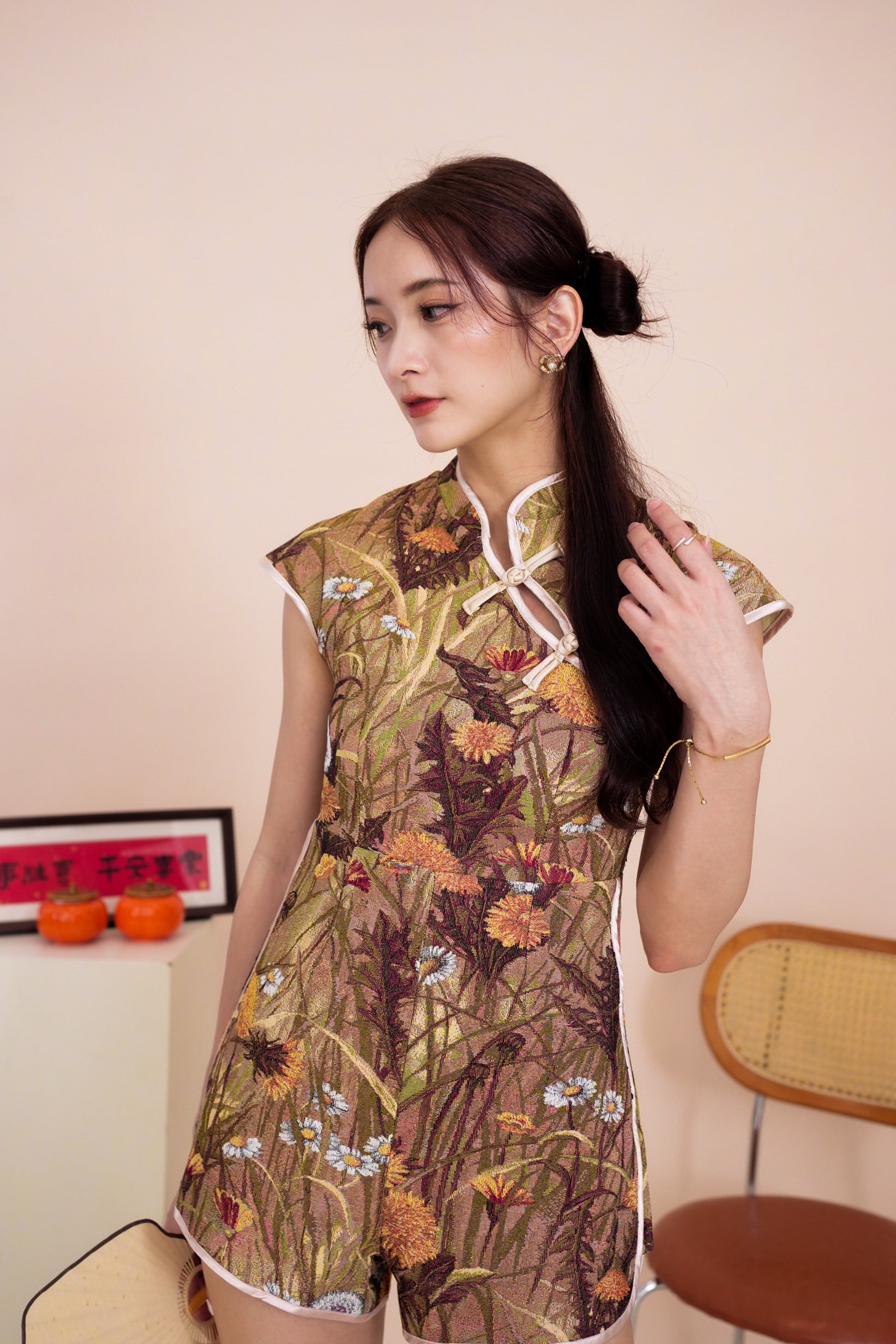 An Xia Cheongsam Romper (Small Cutting)