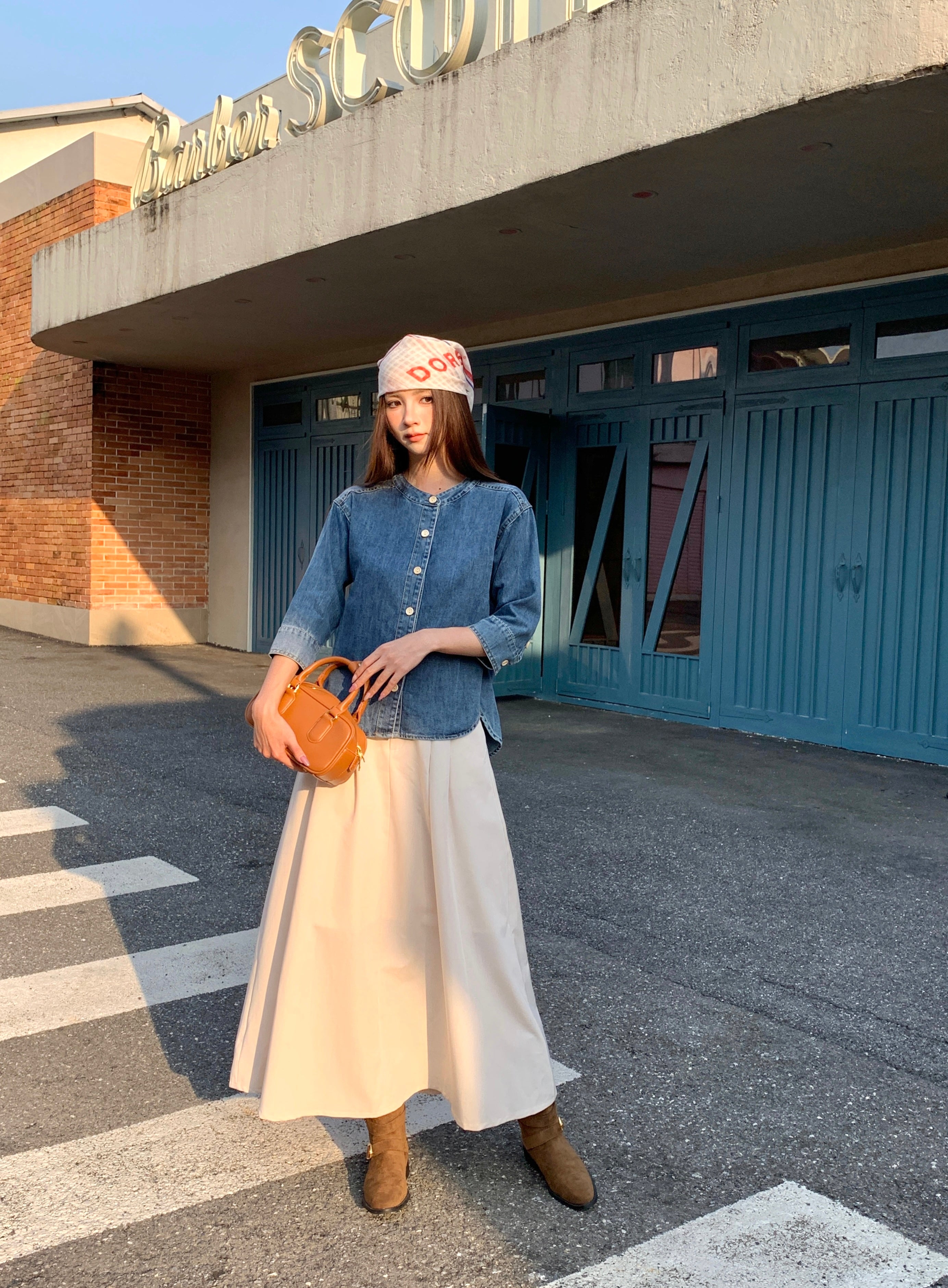 Elena Denim Outer