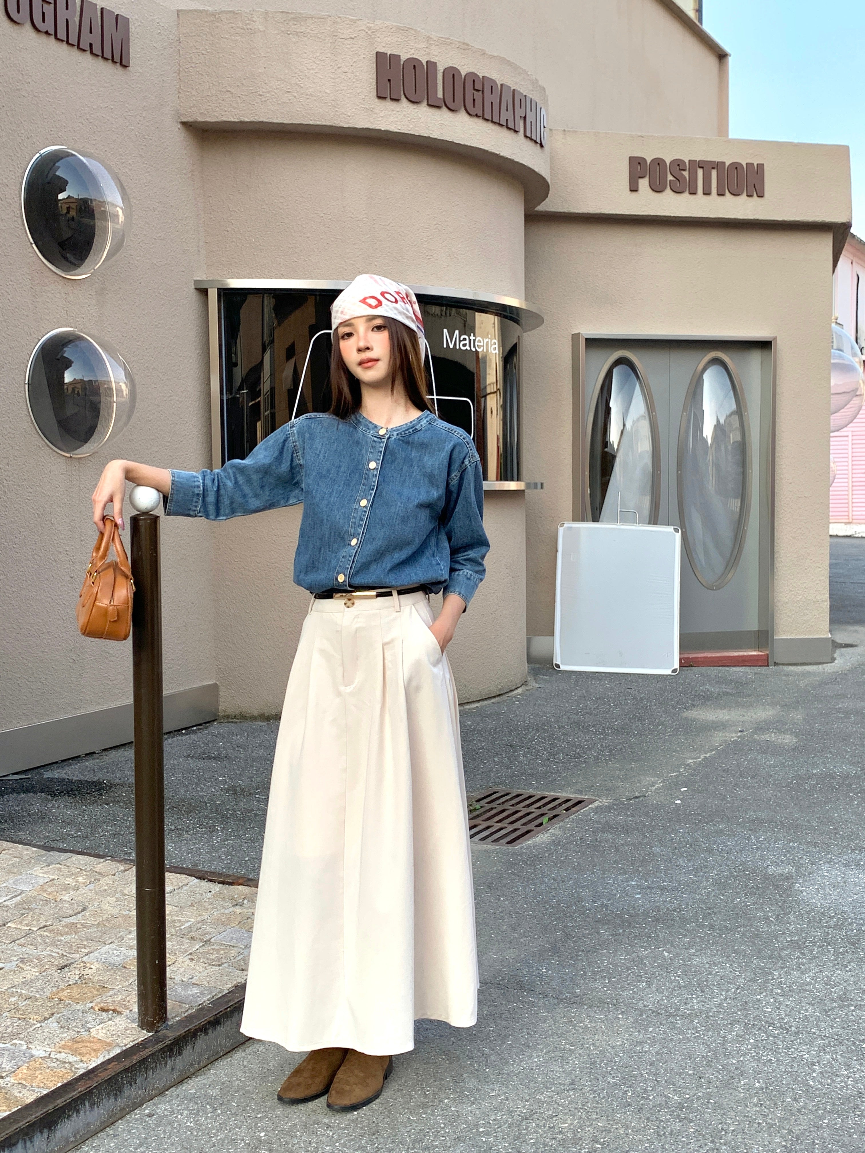 Elena Denim Outer