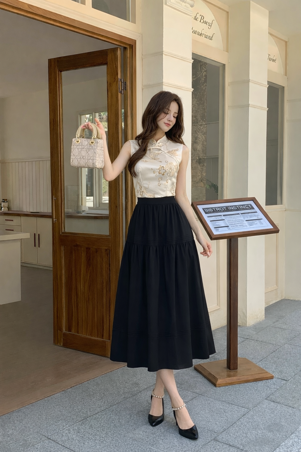 Xiao Xi Cheongsam Top