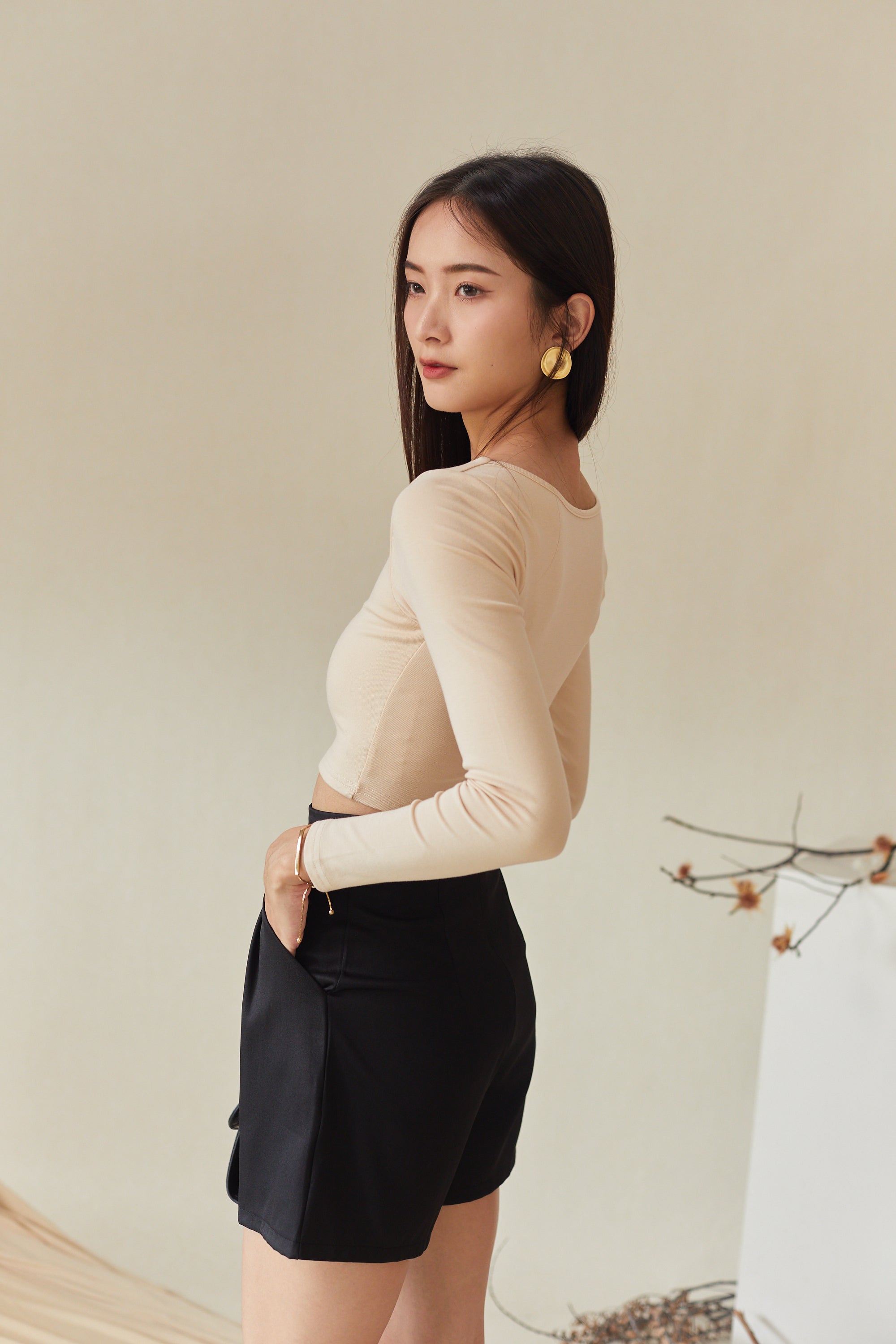Gene Basic Crop Top