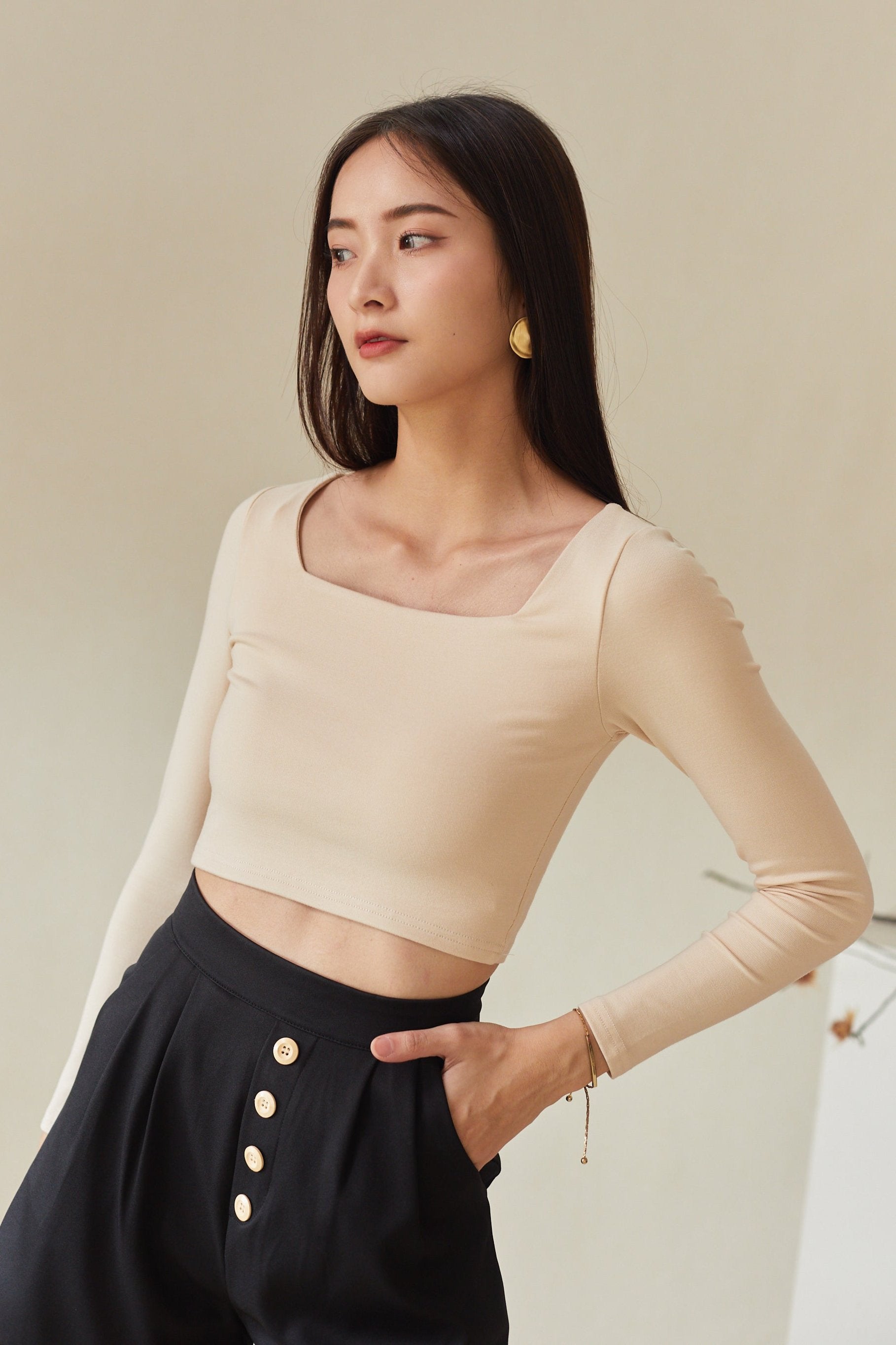 Gene Basic Crop Top