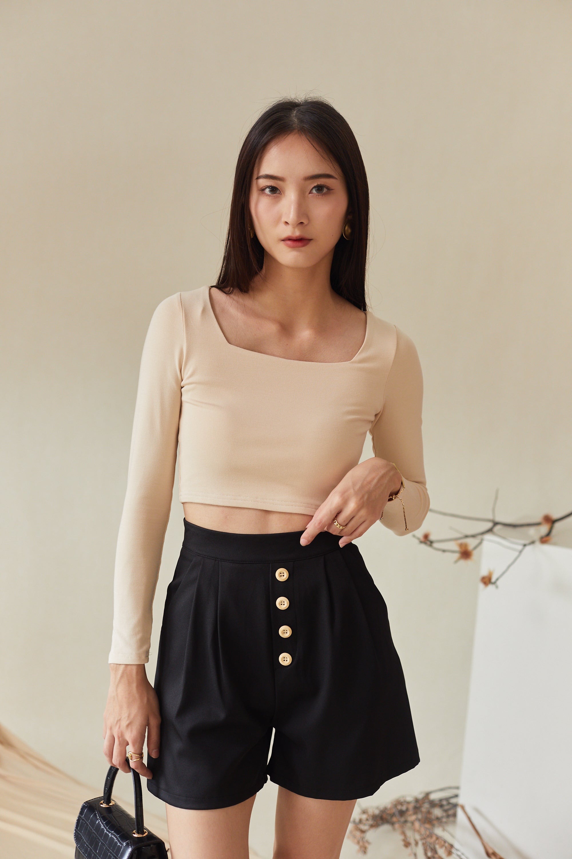 Gene Basic Crop Top
