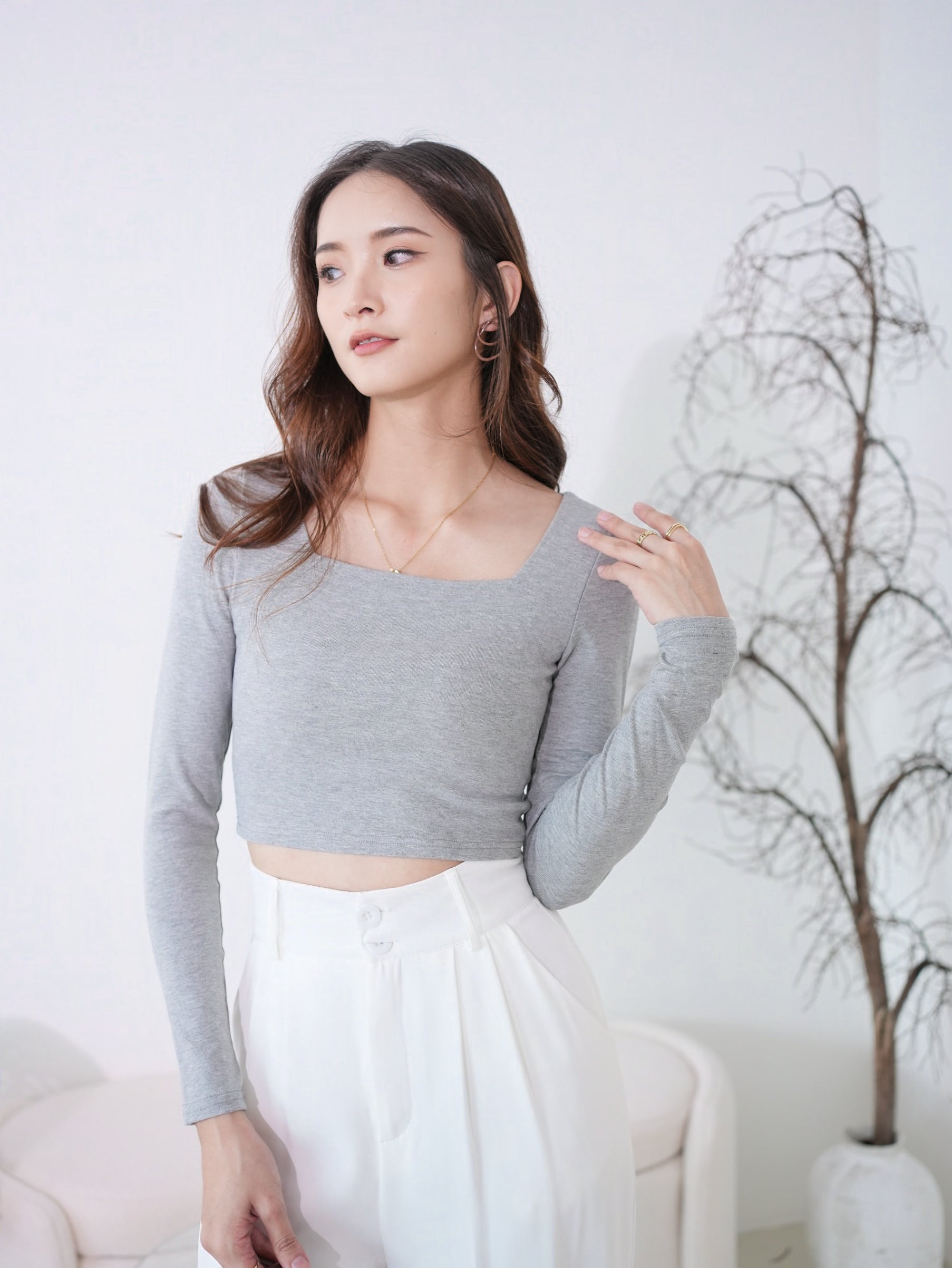 Gene Basic Crop Top