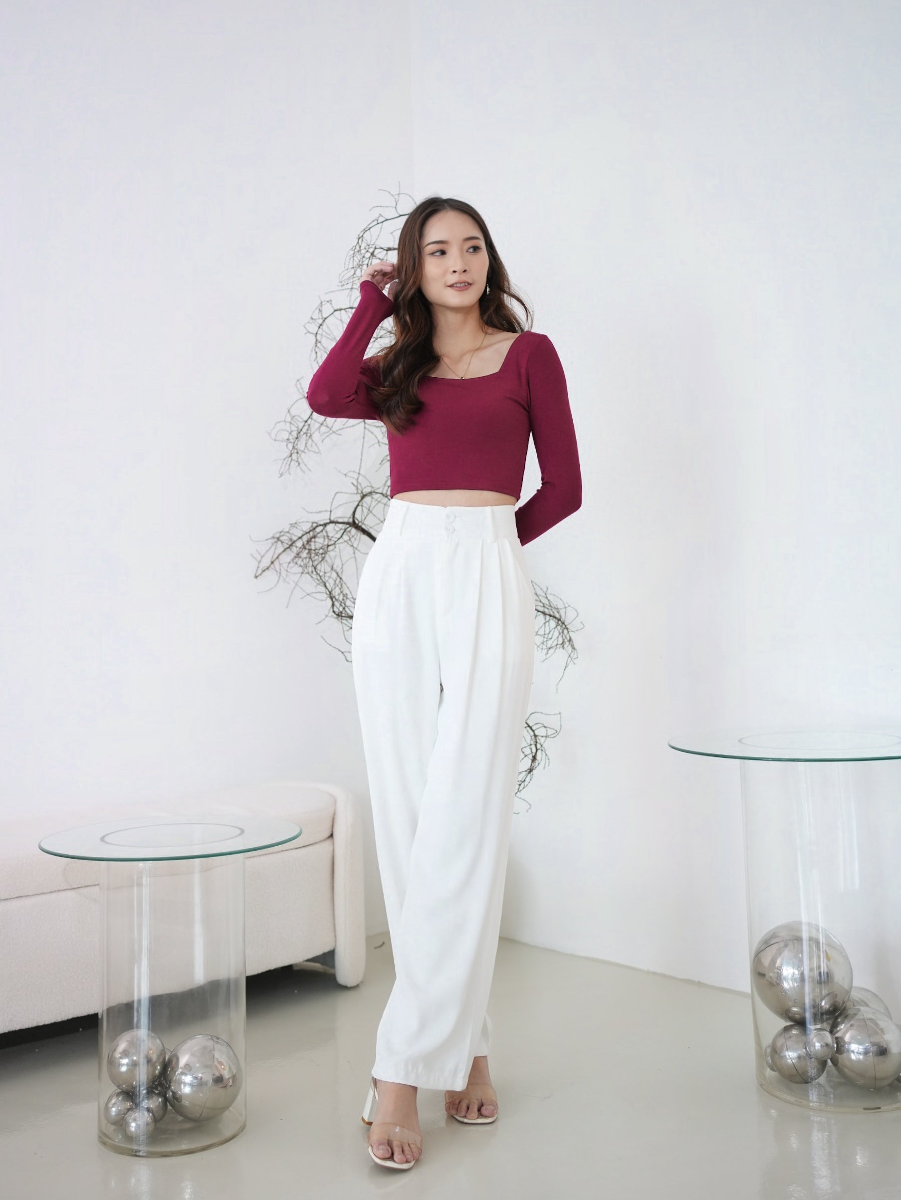 Gene Basic Crop Top