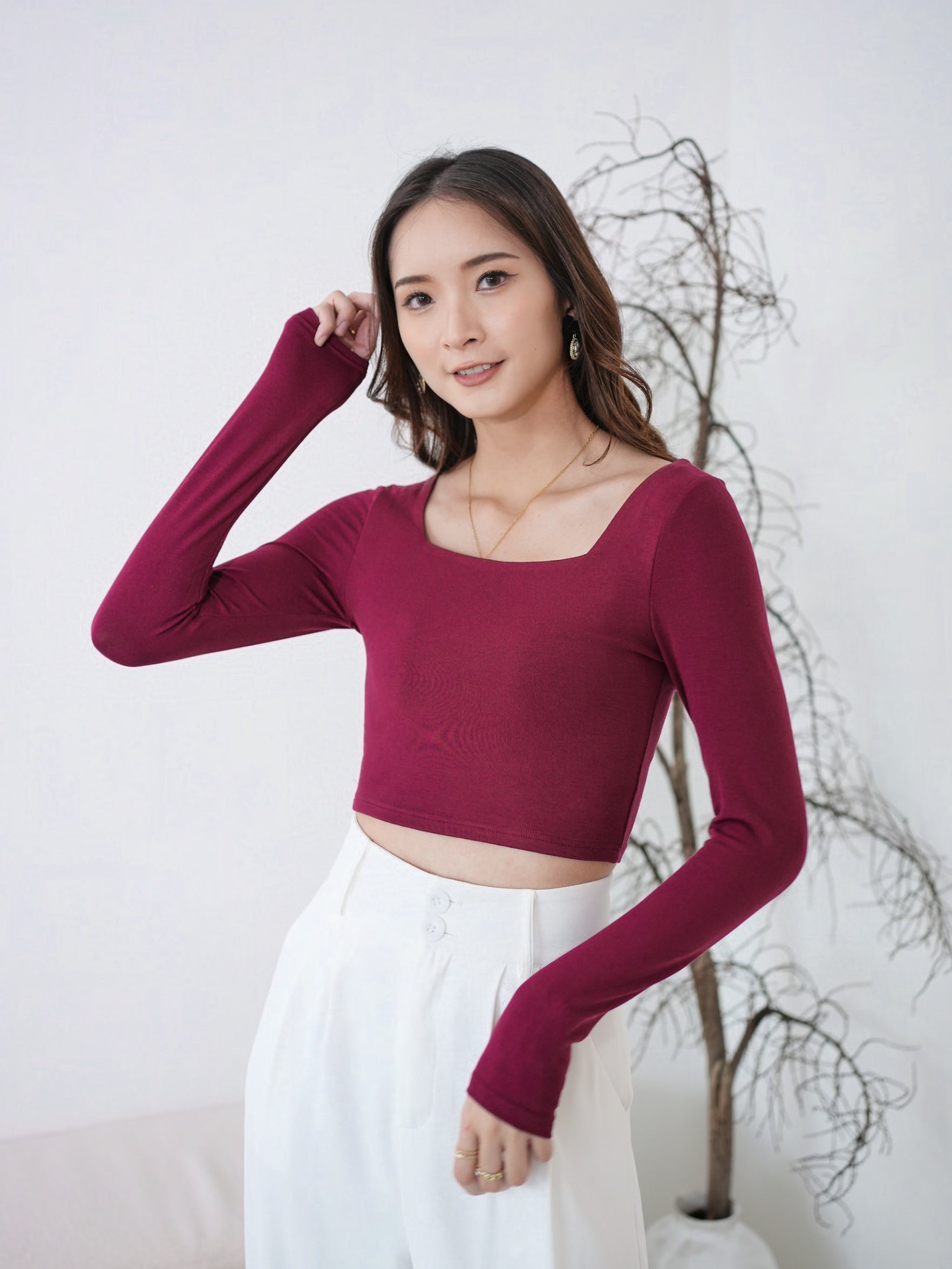 Gene Basic Crop Top
