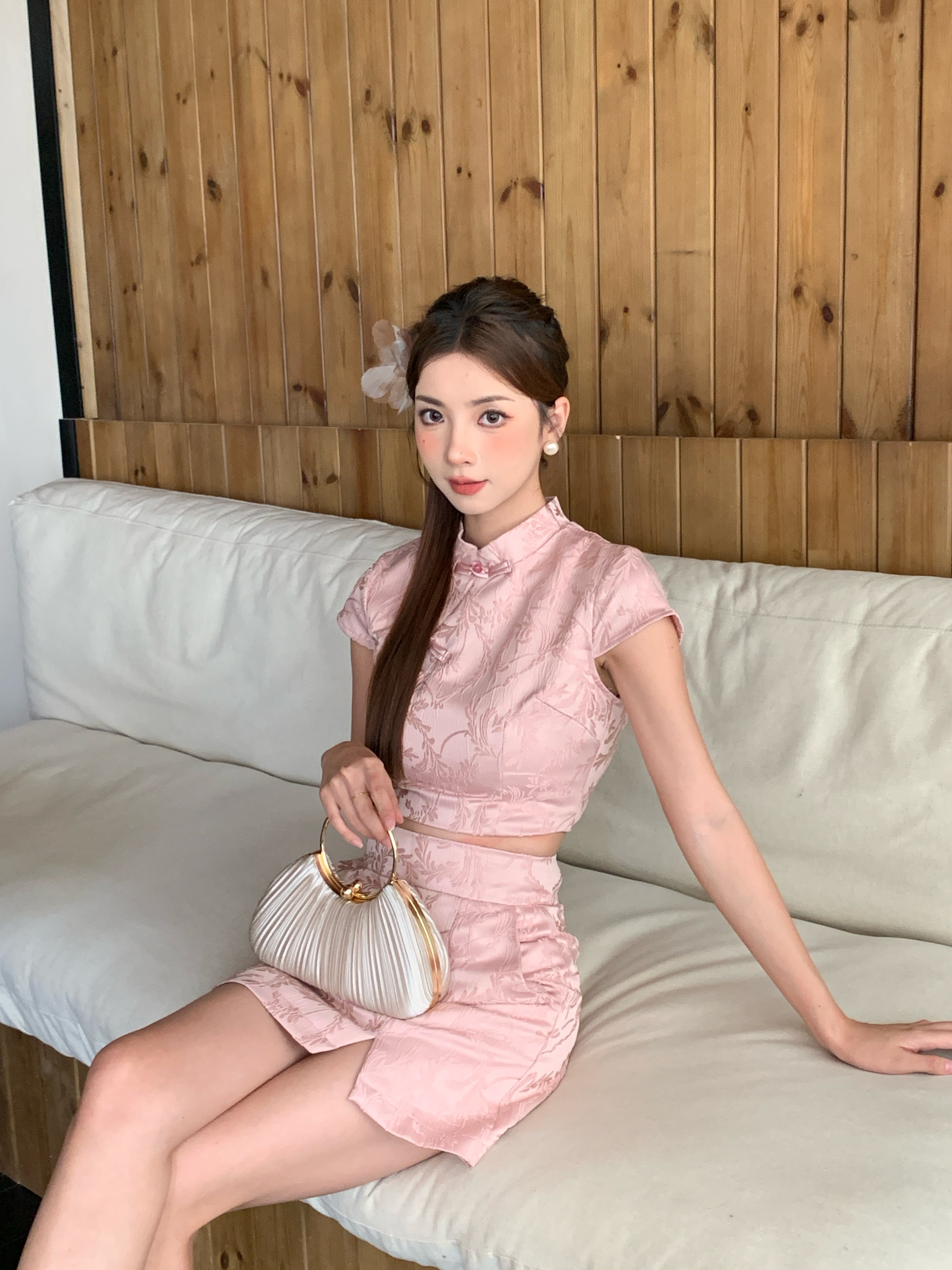 Jin Yun Cheongsam Top