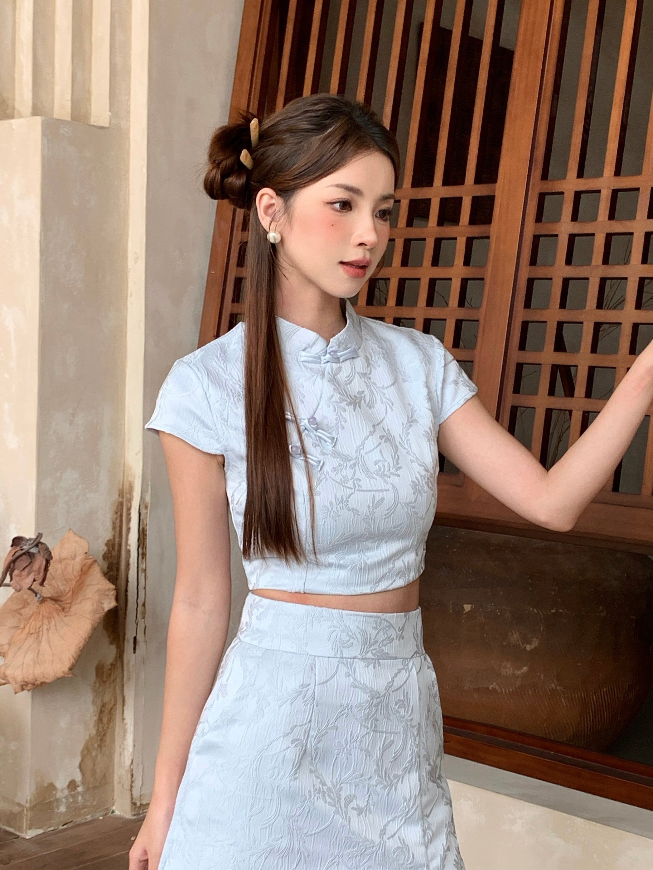 Jin Yun Cheongsam Top