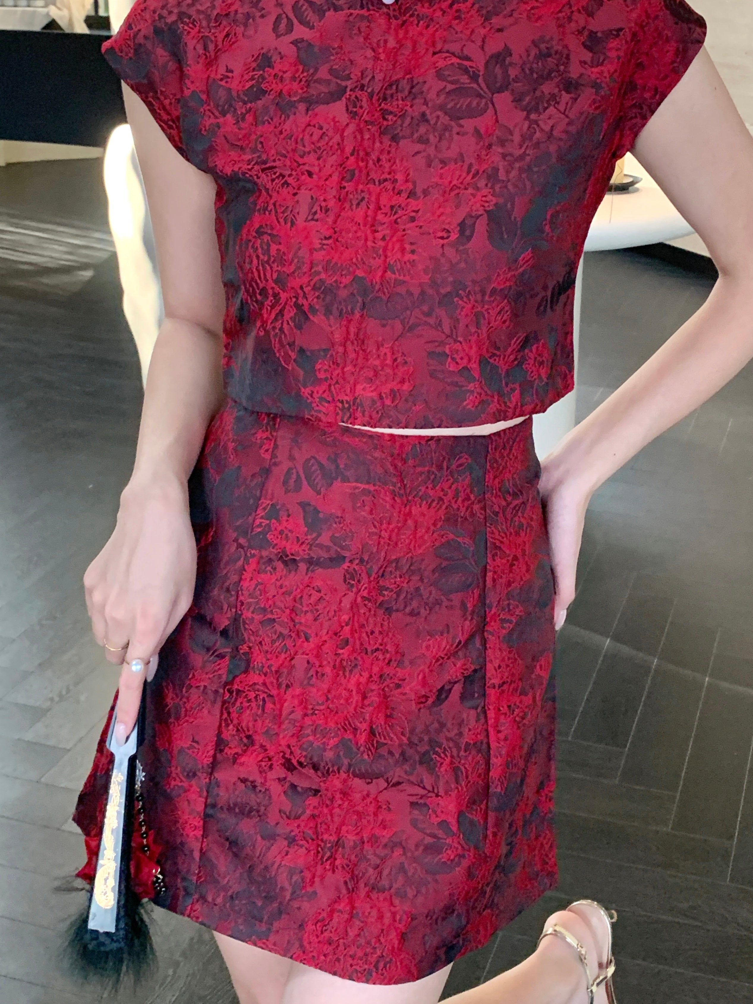 Xiang Ning Cheongsam Top