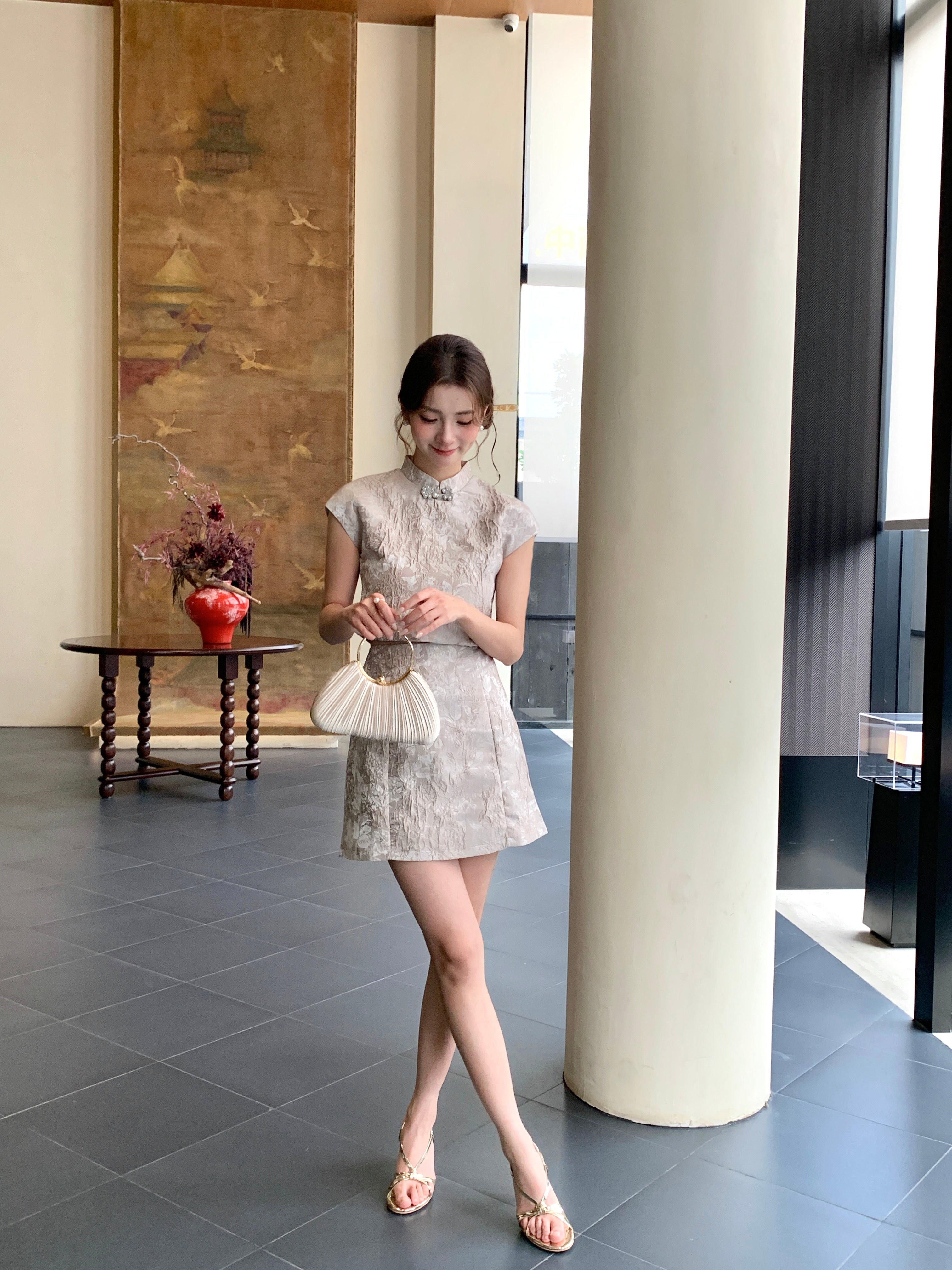 Xiang Ning Cheongsam Top