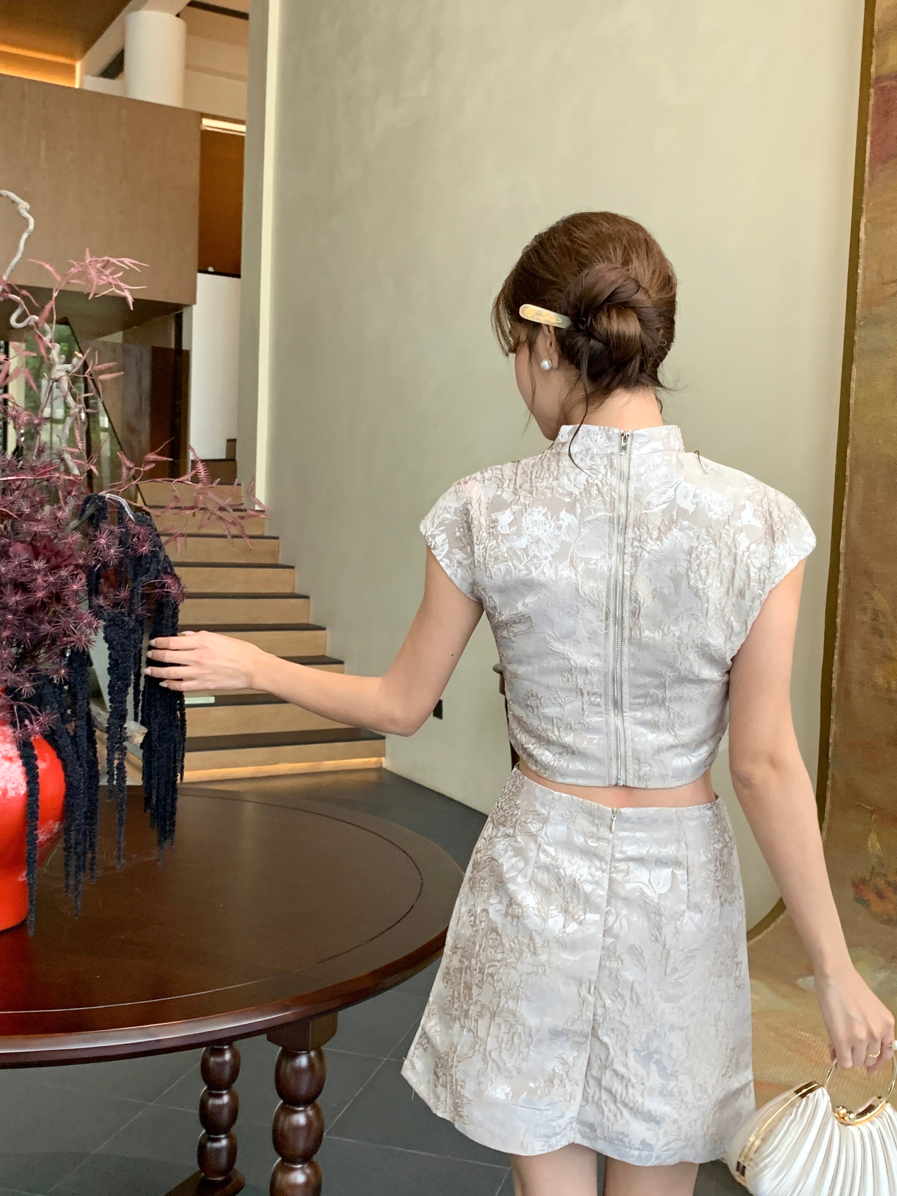 Xiang Ning Cheongsam Top