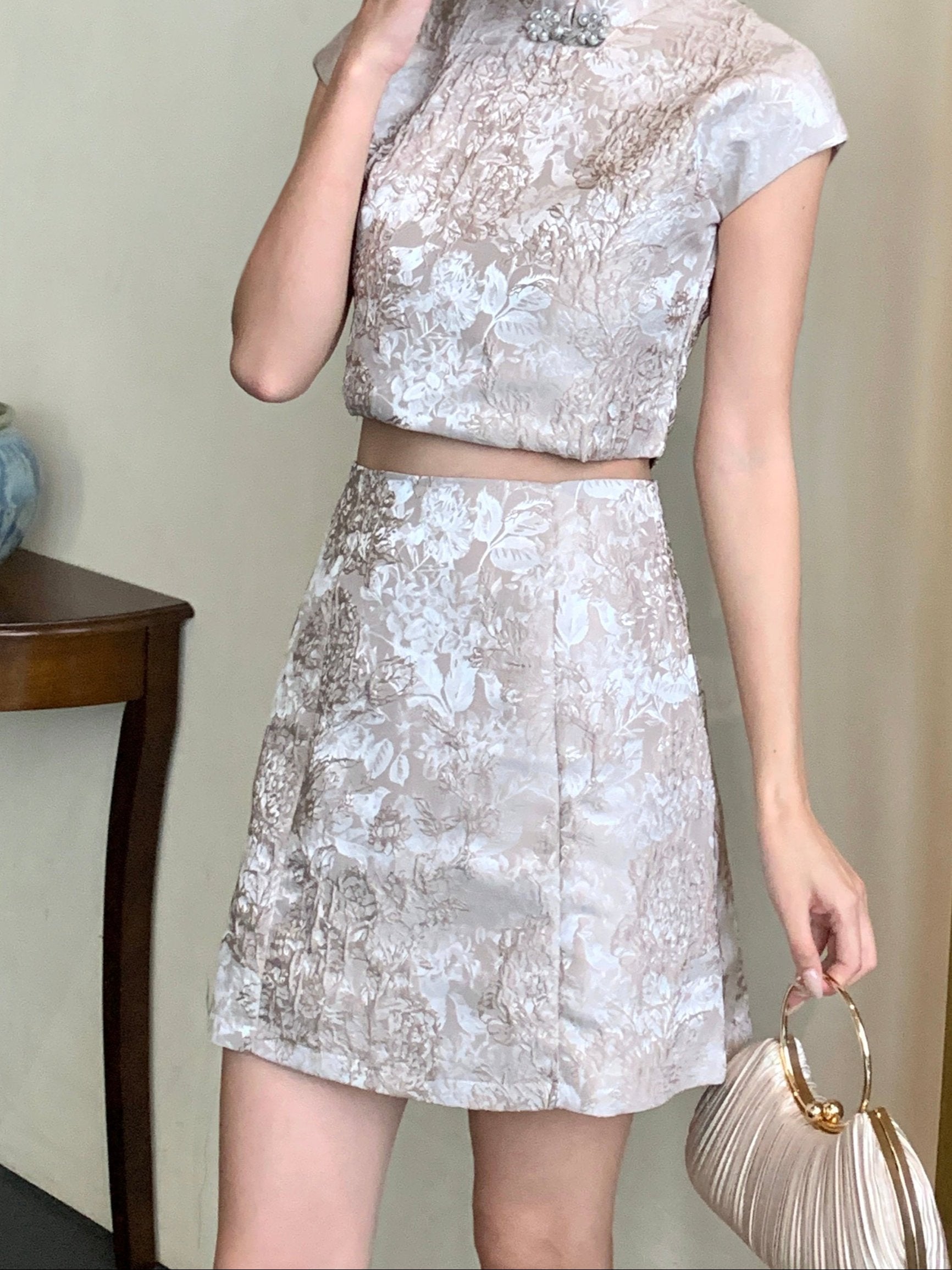 Xiang Ning Cheongsam Top