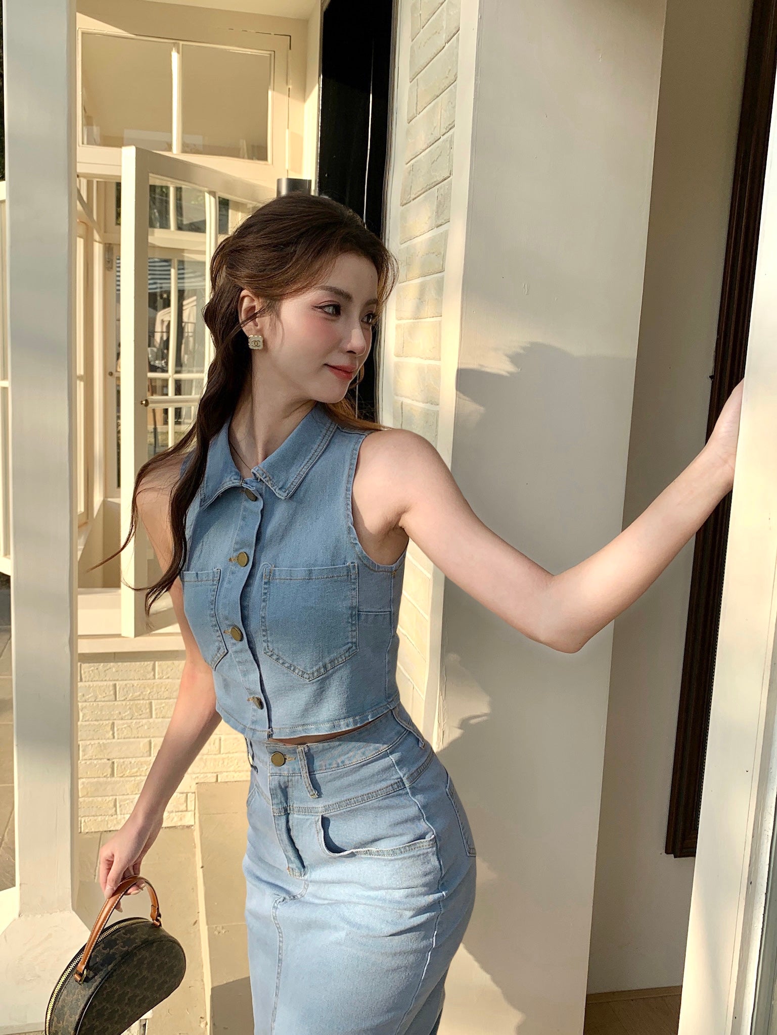 Mori Denim Skirt