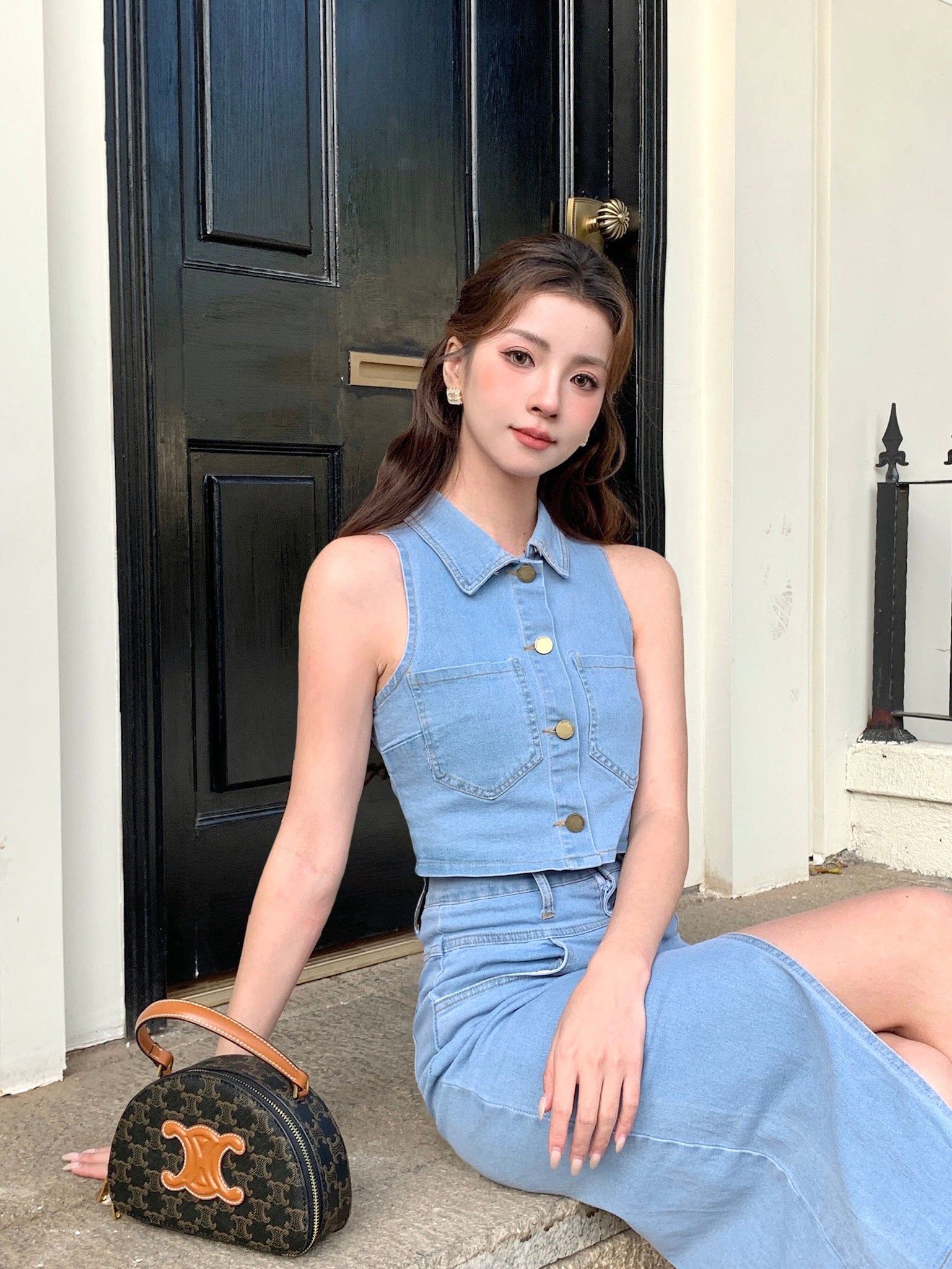 Mori Denim Skirt