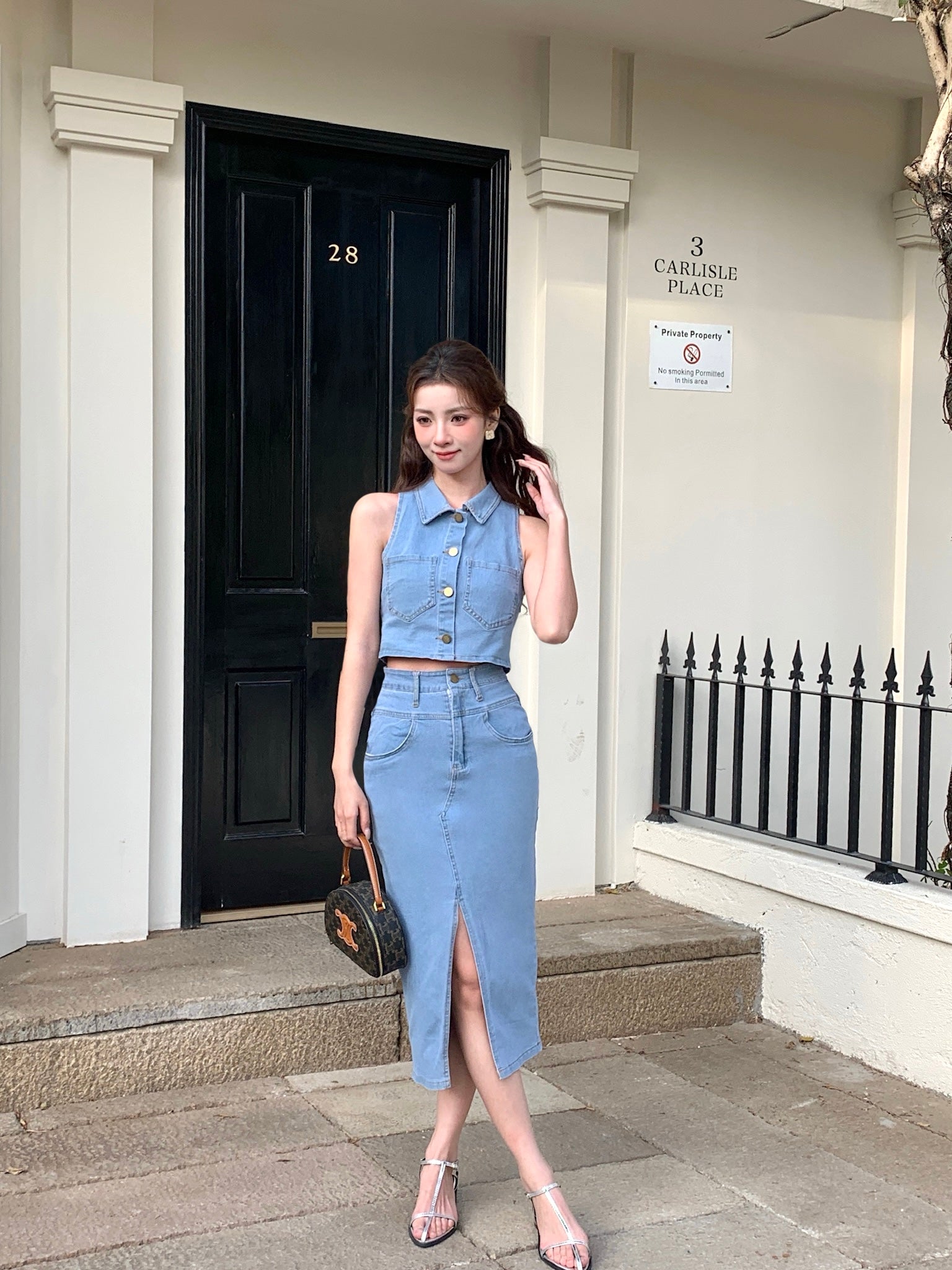 Mori Denim Skirt