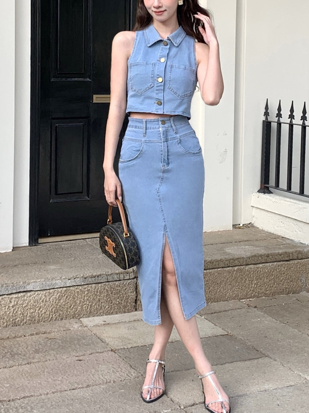 Mori Denim Skirt