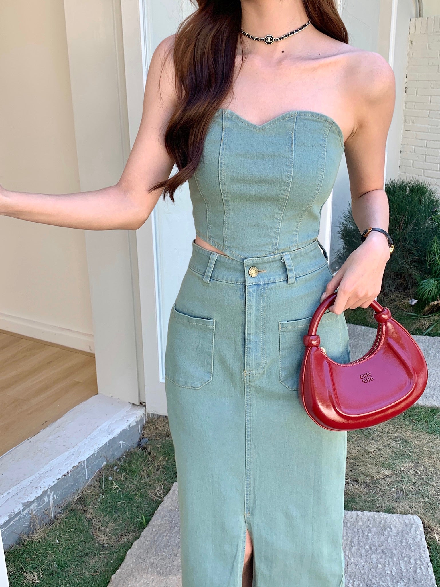 Zivana Denim Skirt