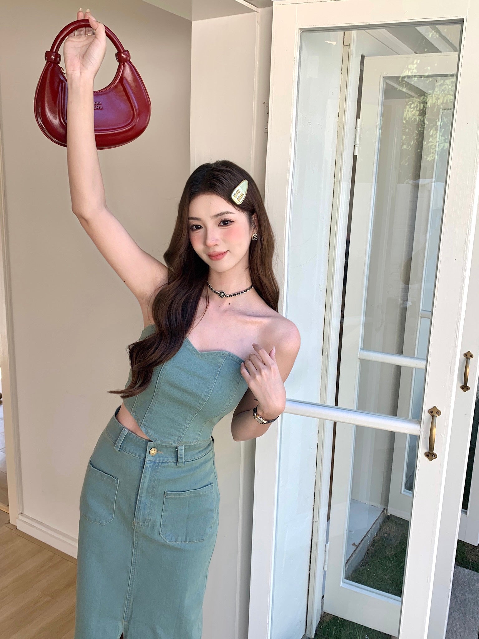 Zivana Denim Skirt
