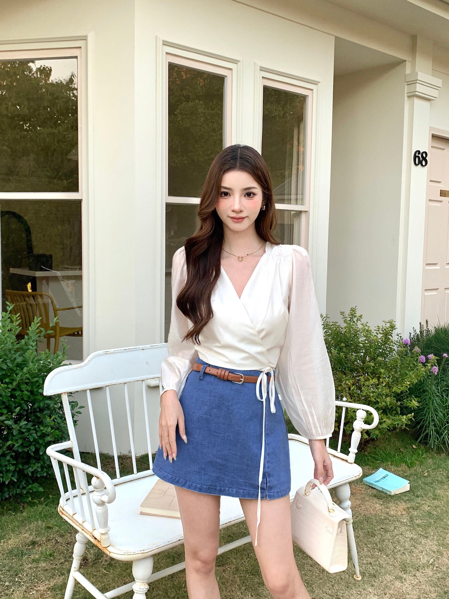 Sorrel Denim Skort