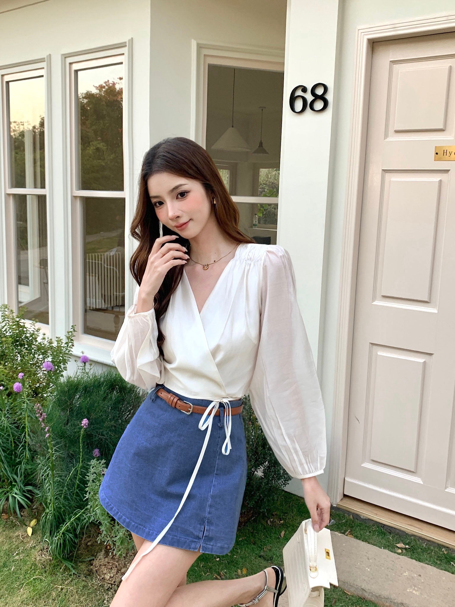 Sorrel Denim Skort