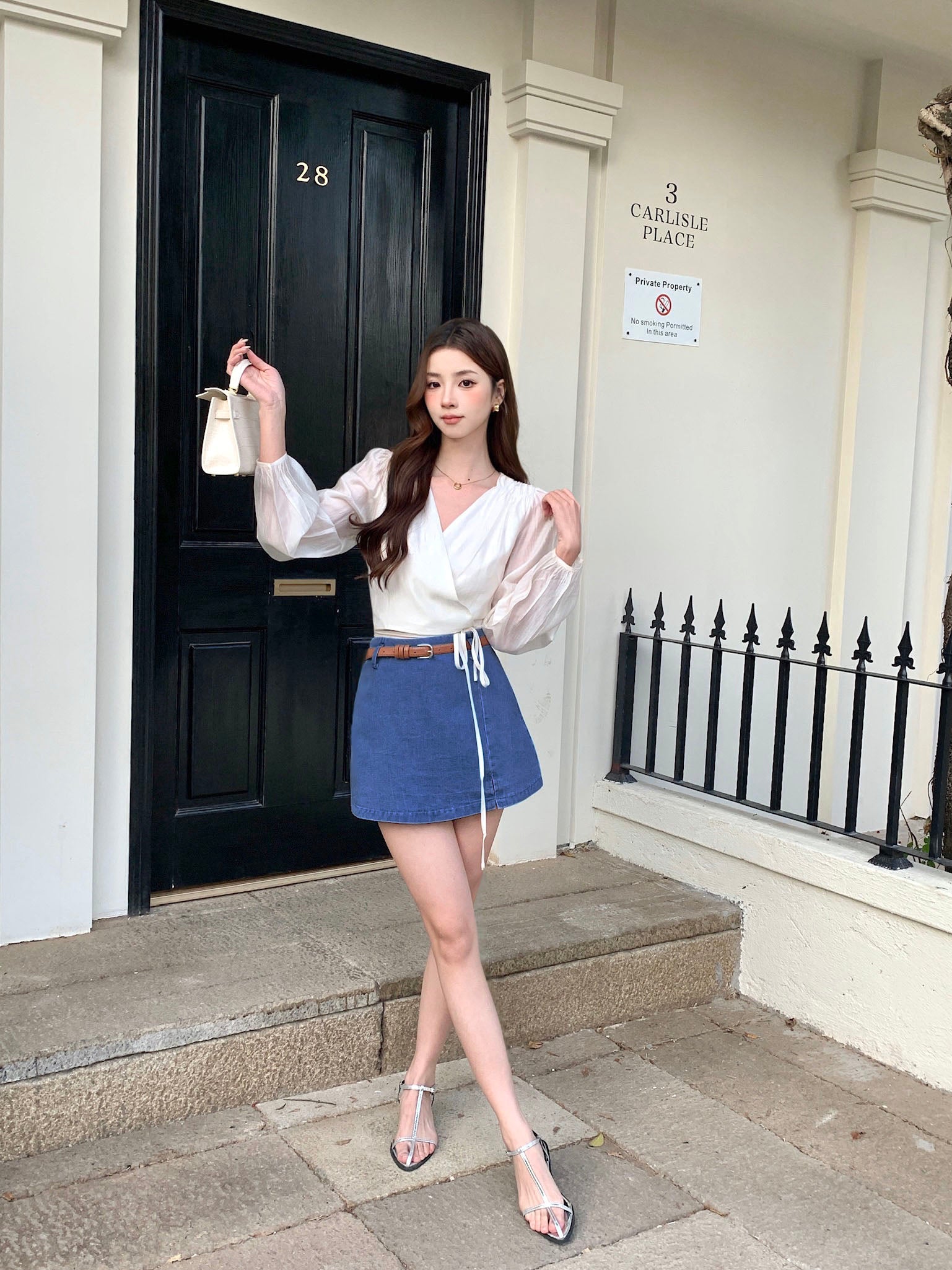 Sorrel Denim Skort