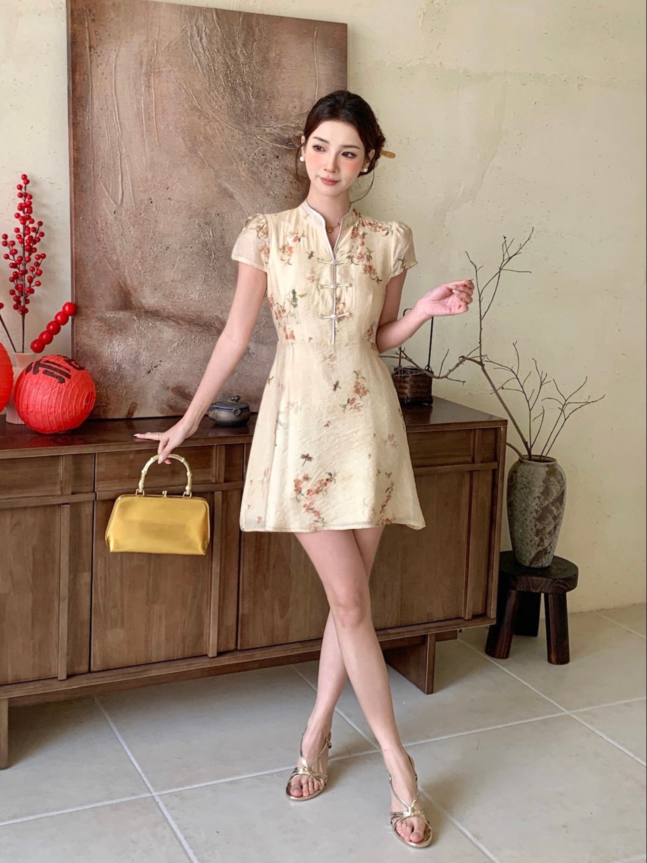 Hua Miao Cheongsam Dress