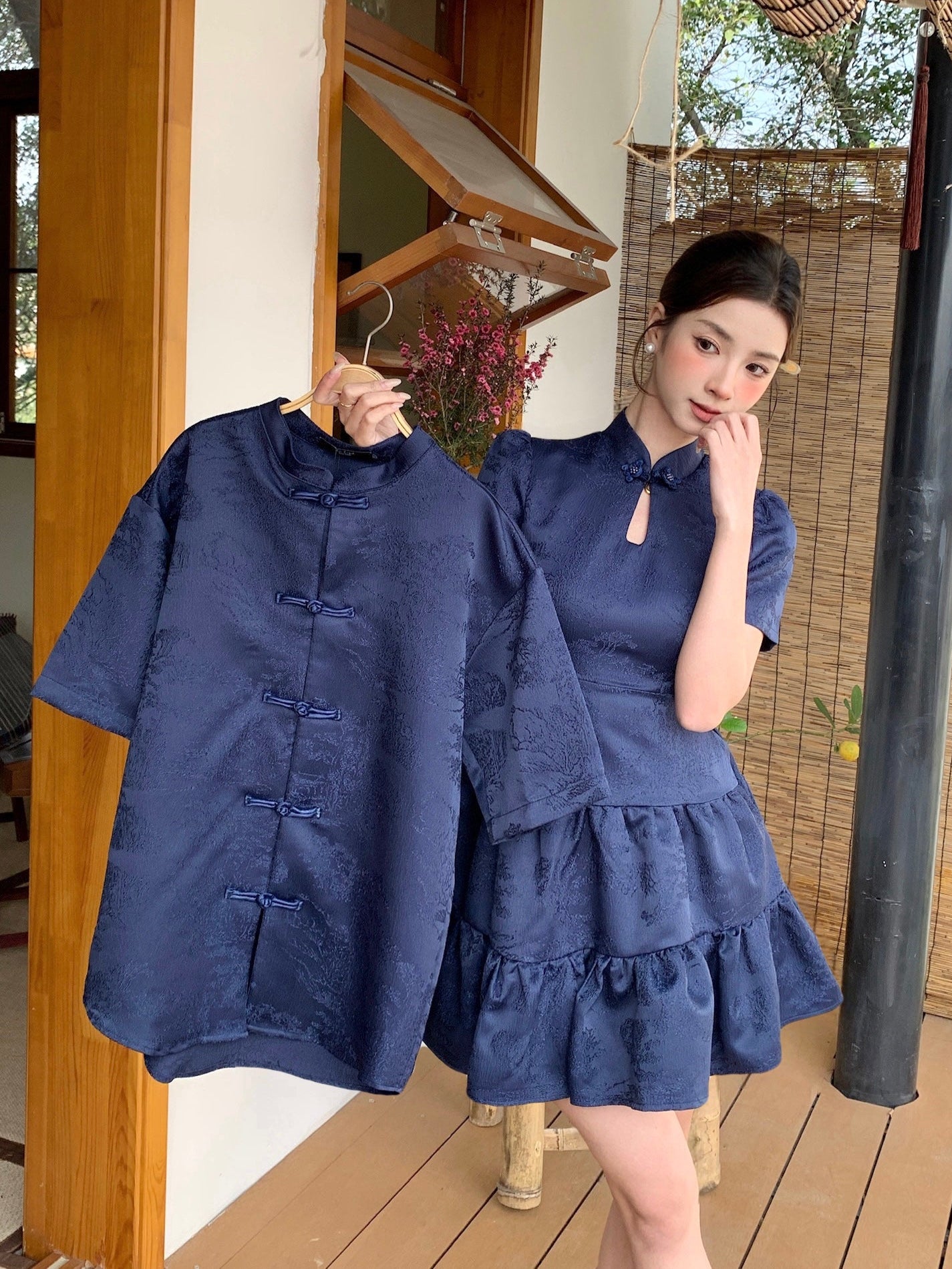 Qian Xi Cheongsam Shirt