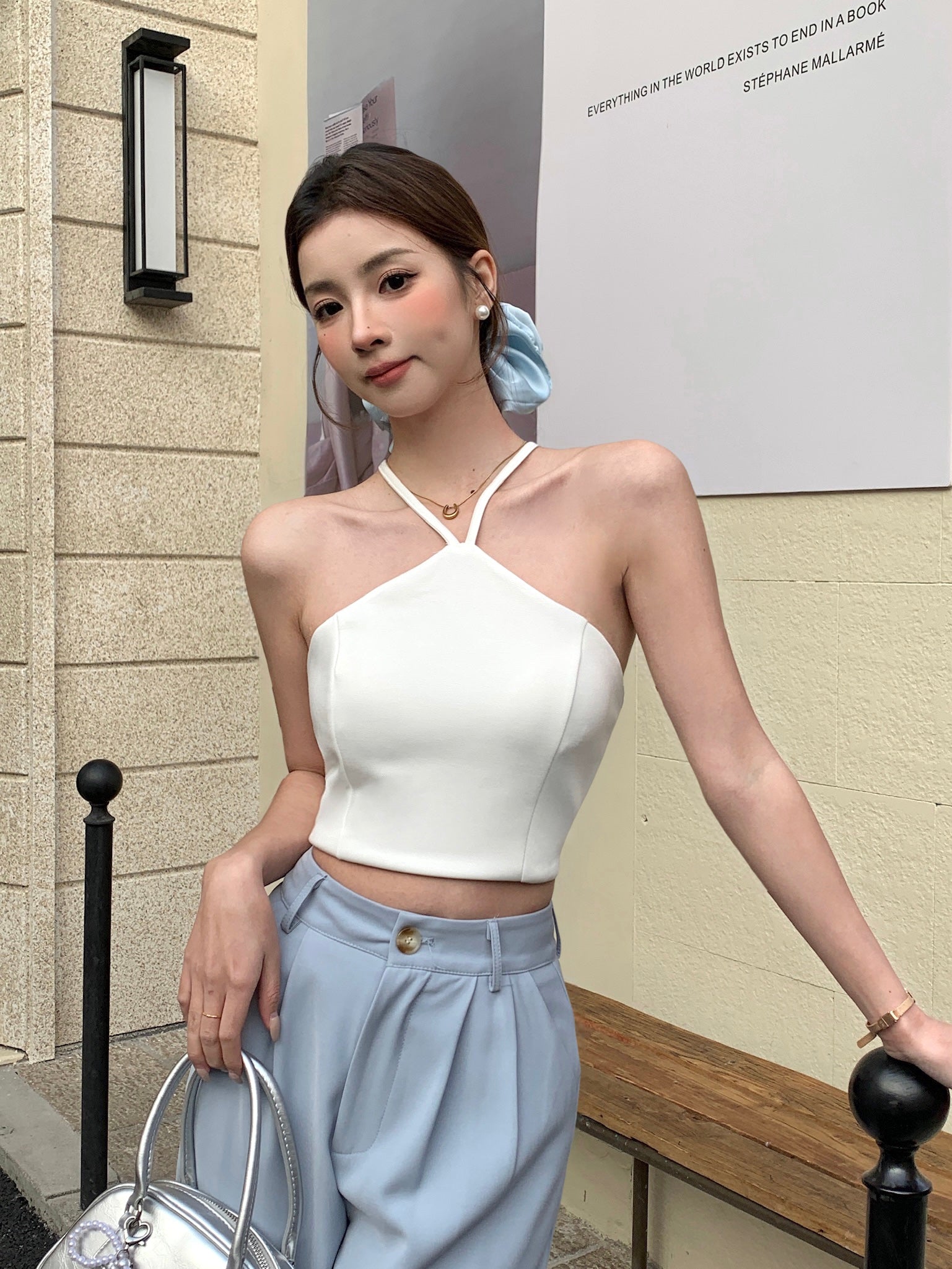 Zoe Halterneck Top