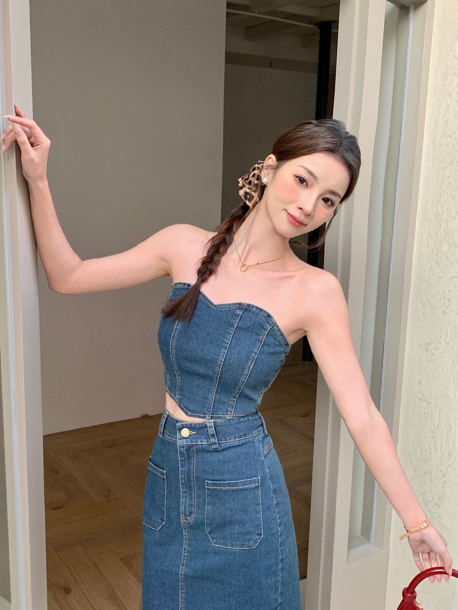 Zivana Denim Skirt