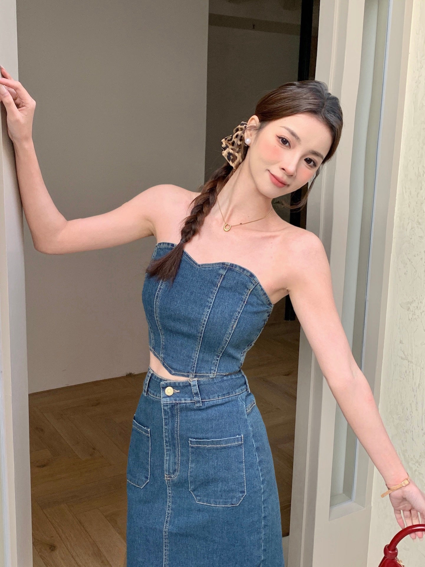 Zivana Denim Top