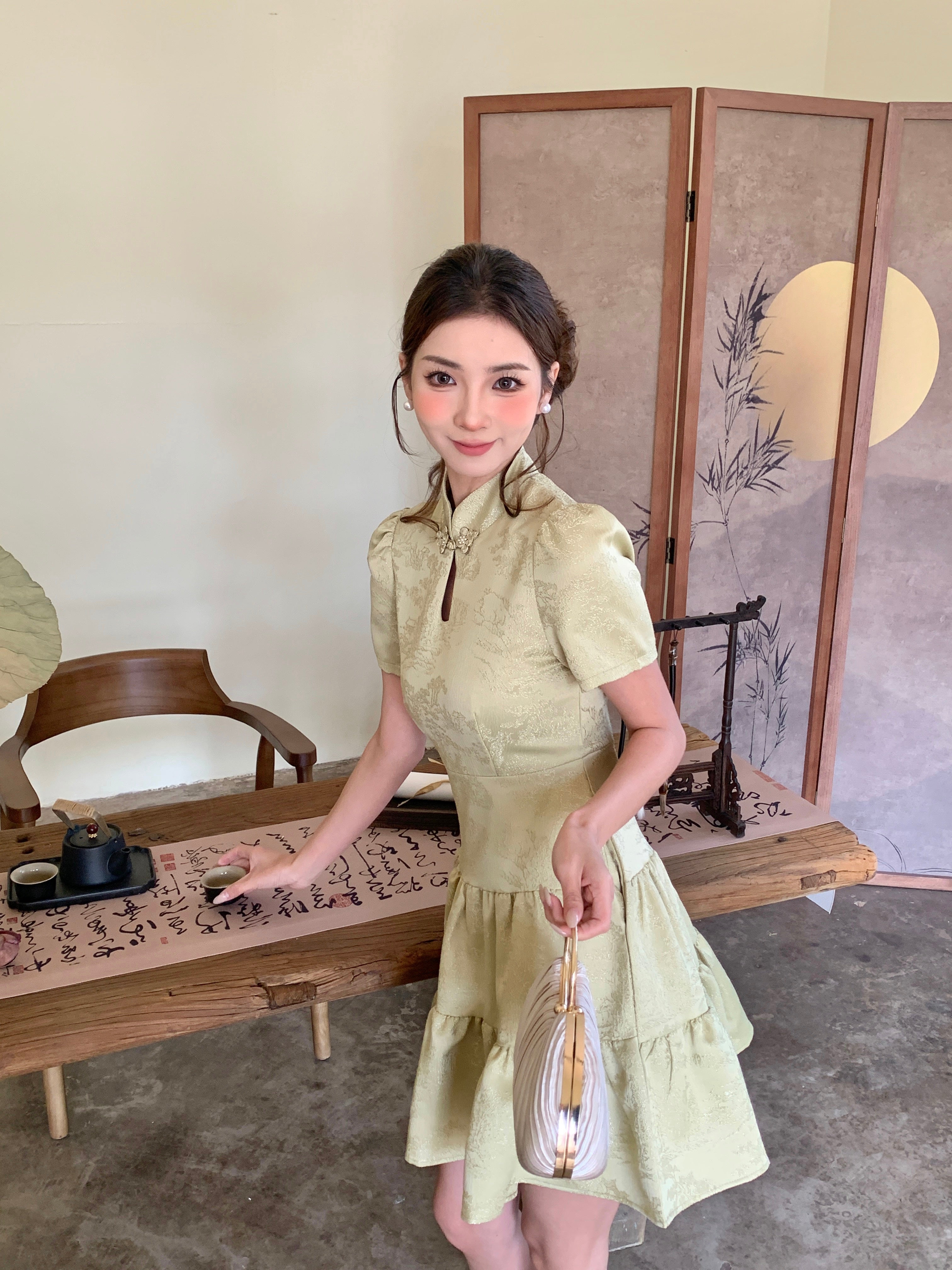 KIDS Yue Ya Cheongsam Dress