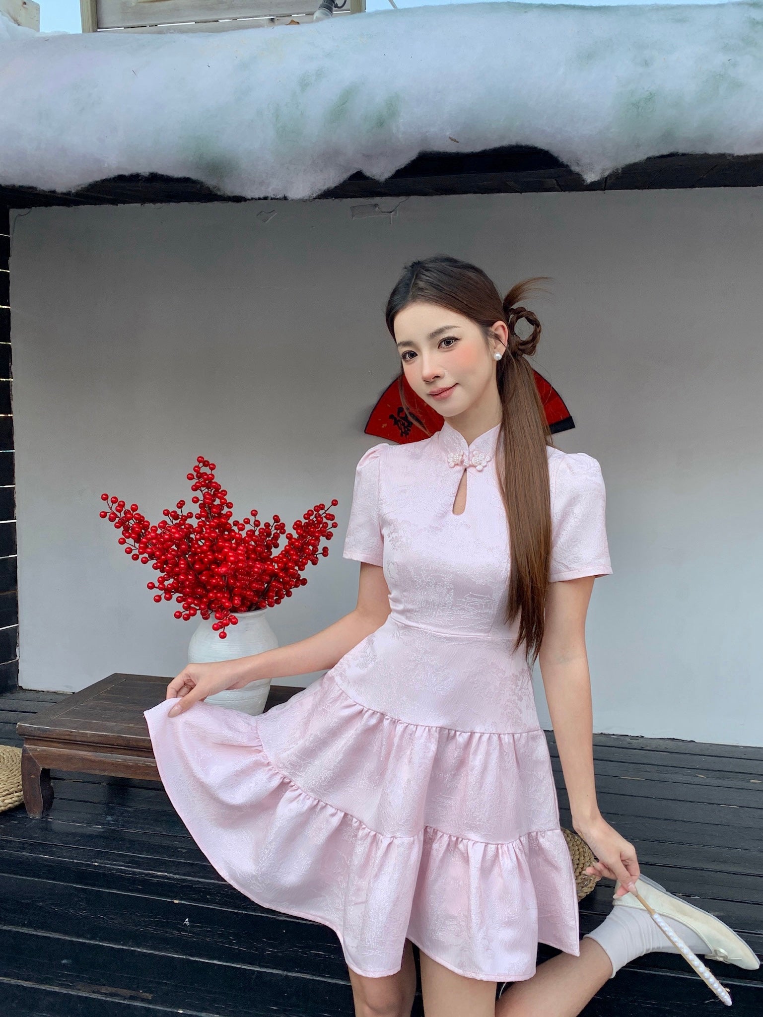 KIDS Yue Ya Cheongsam Dress