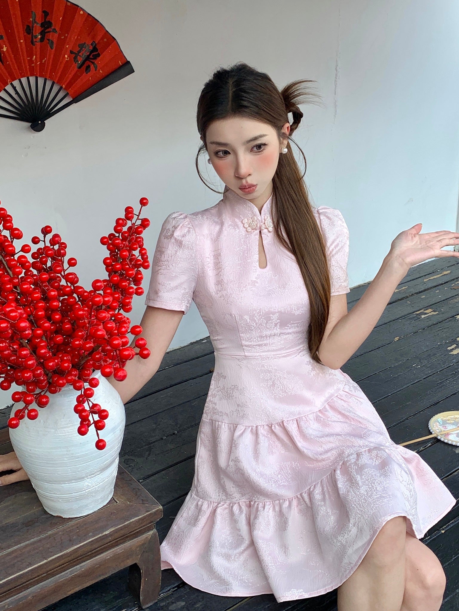 KIDS Yue Ya Cheongsam Dress