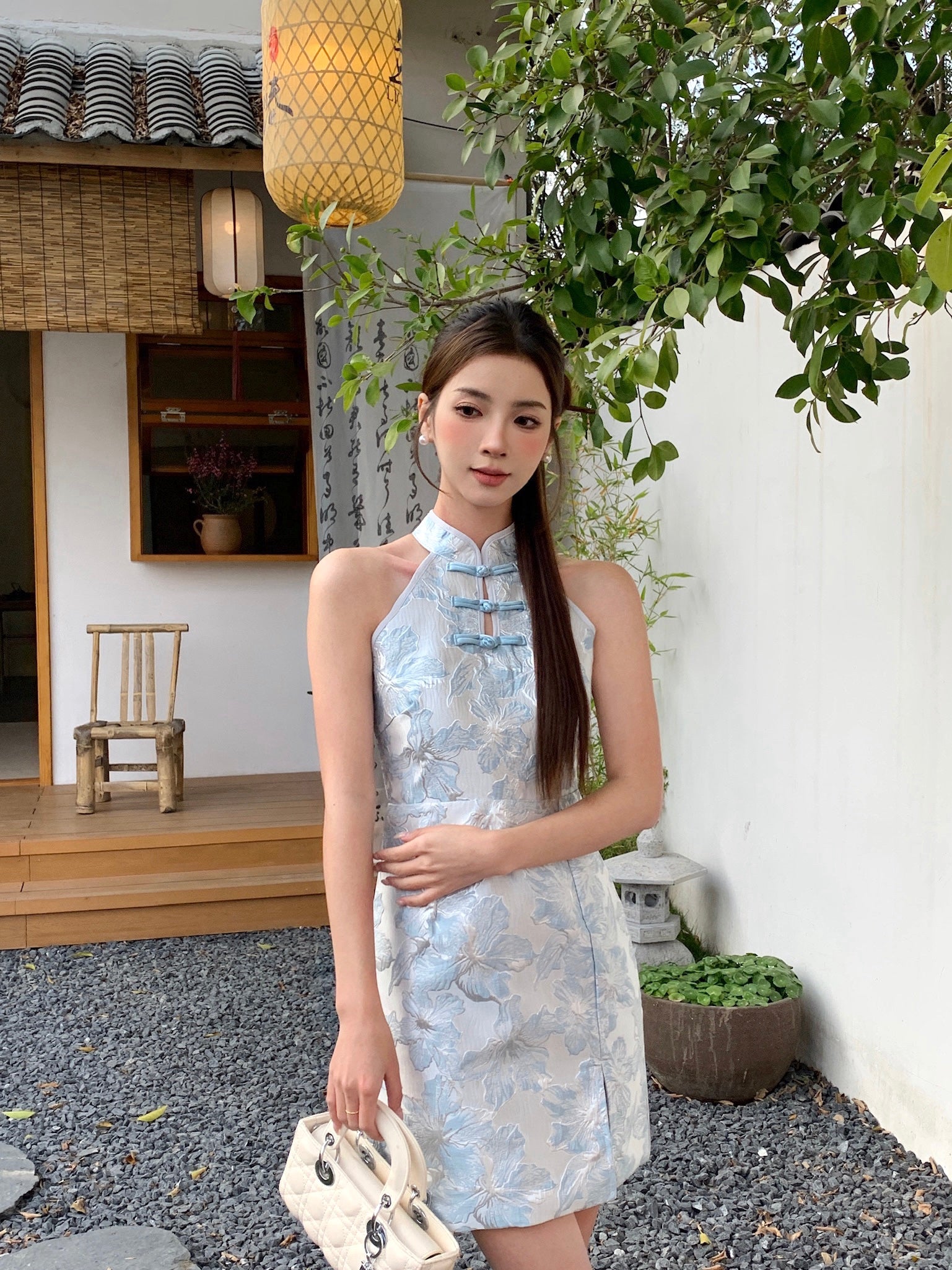 Dou Kou Cheongsam Dress