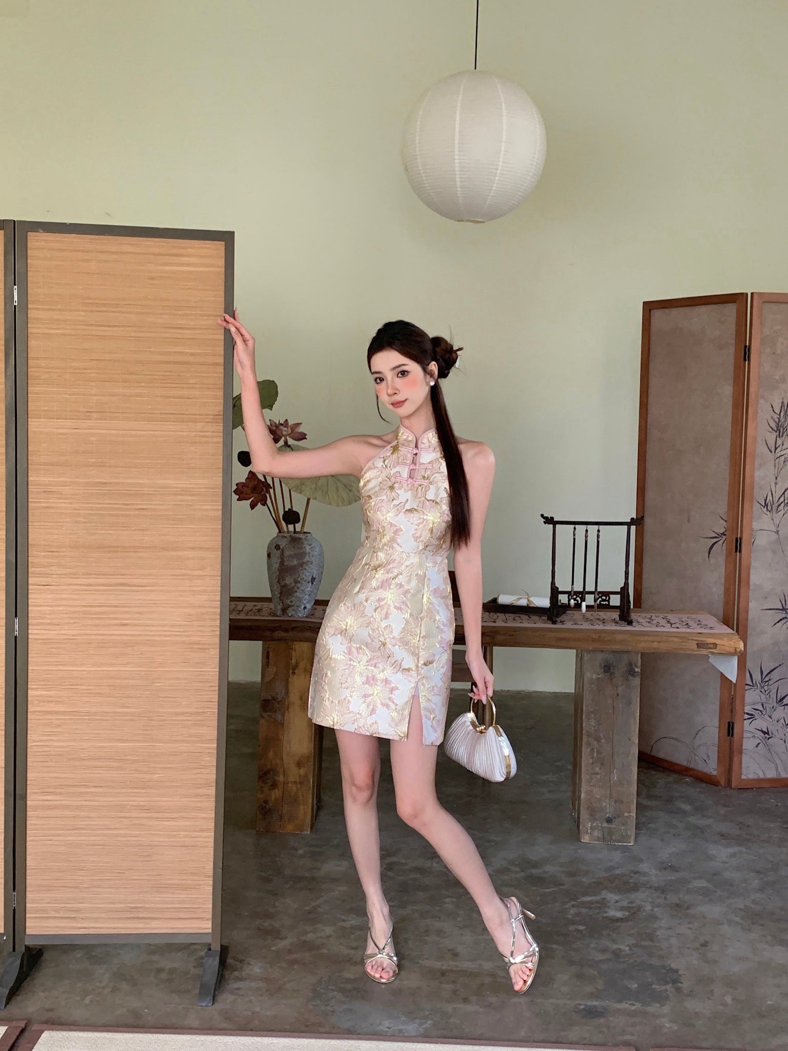 Dou Kou Cheongsam Dress