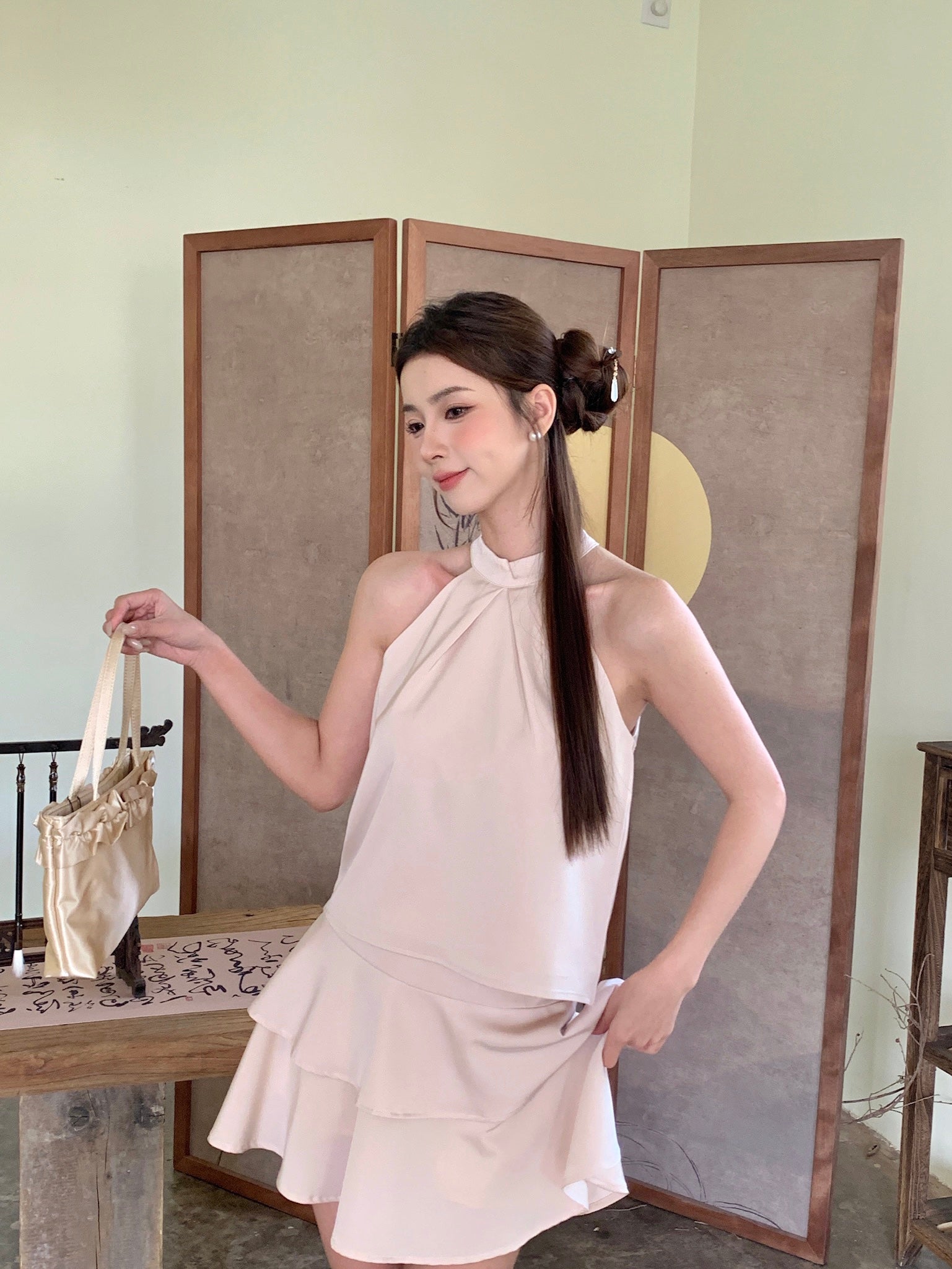 Celosia Halterneck Top