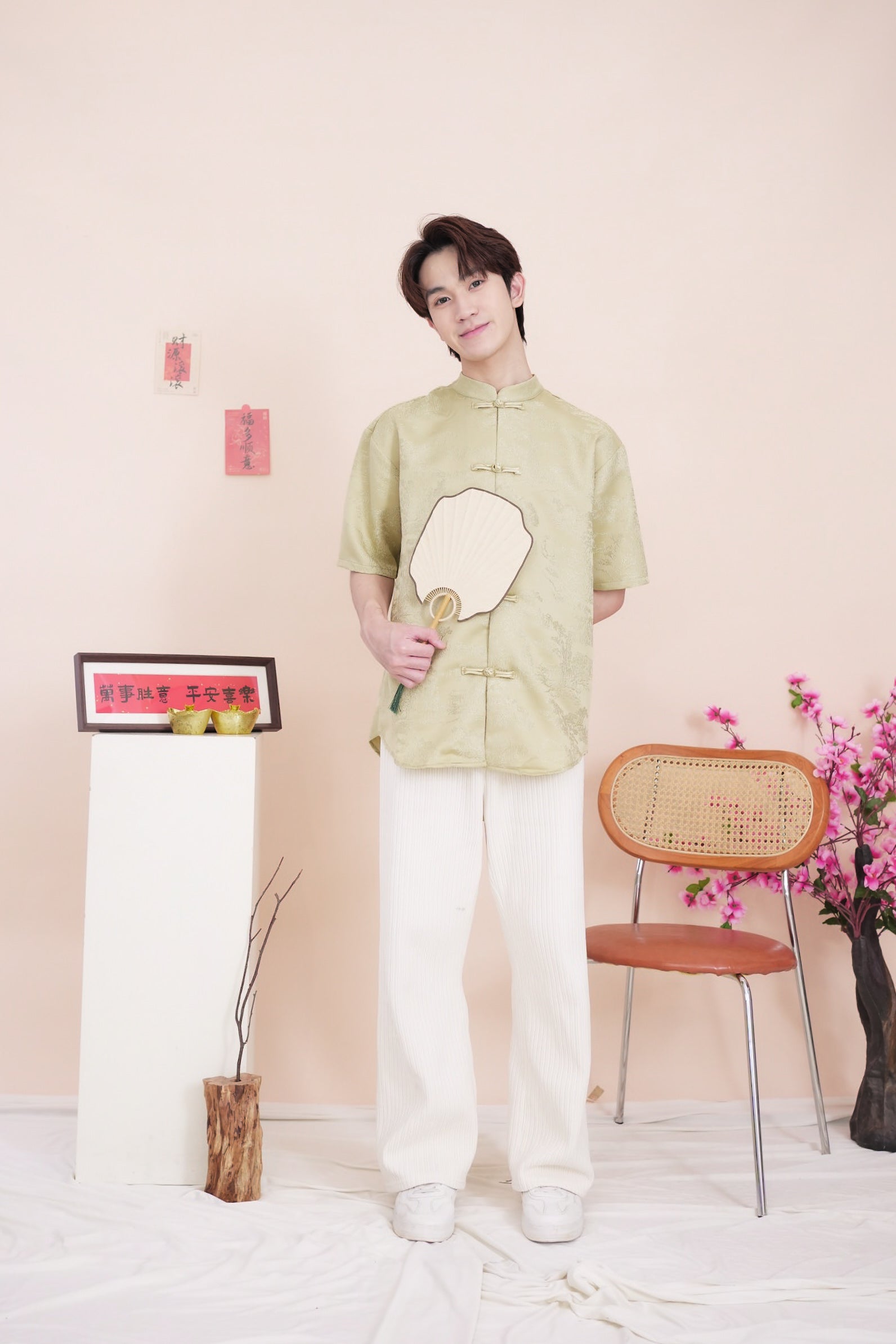 Qian Xi Cheongsam Shirt
