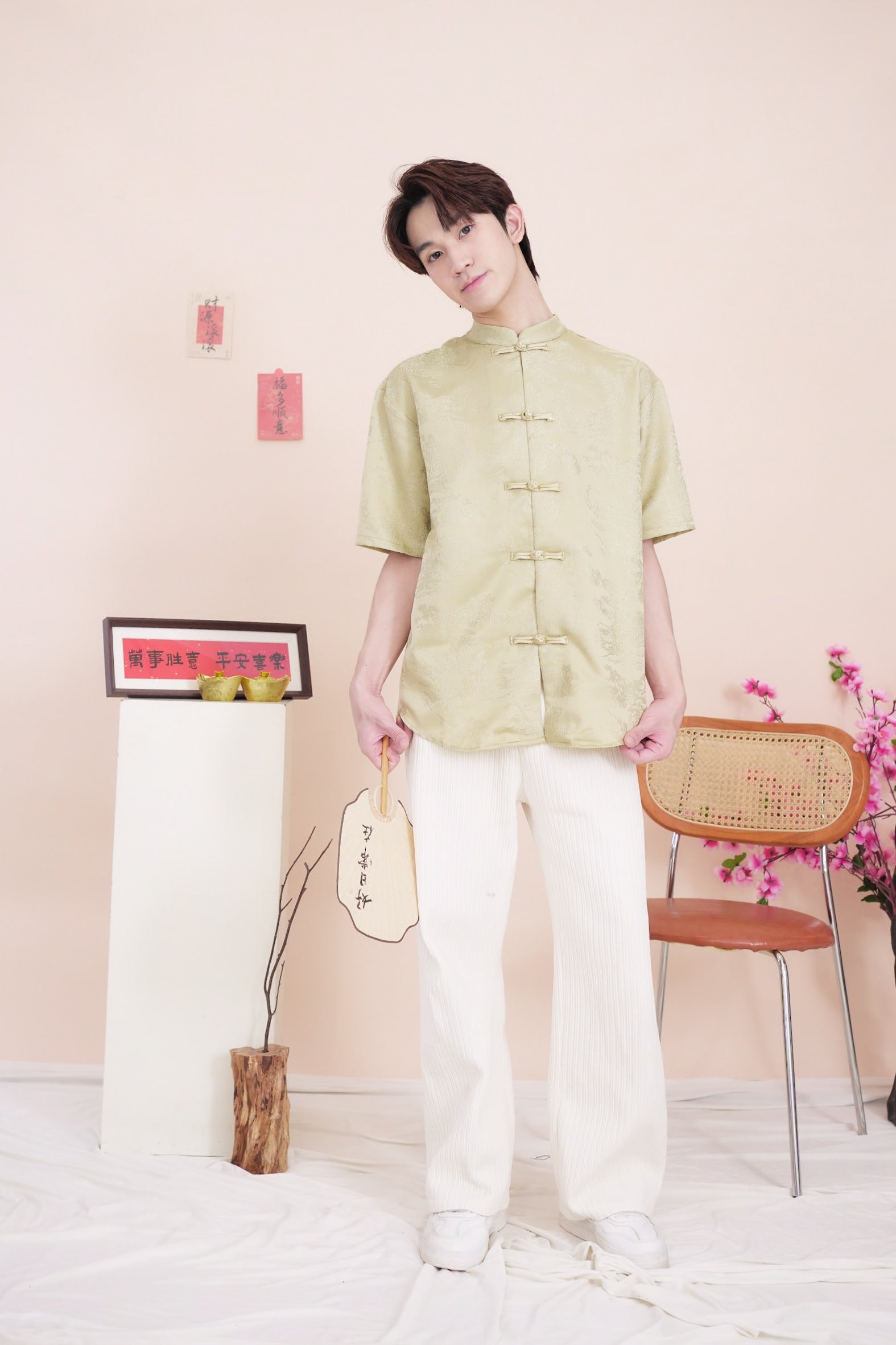 Qian Xi Cheongsam Shirt