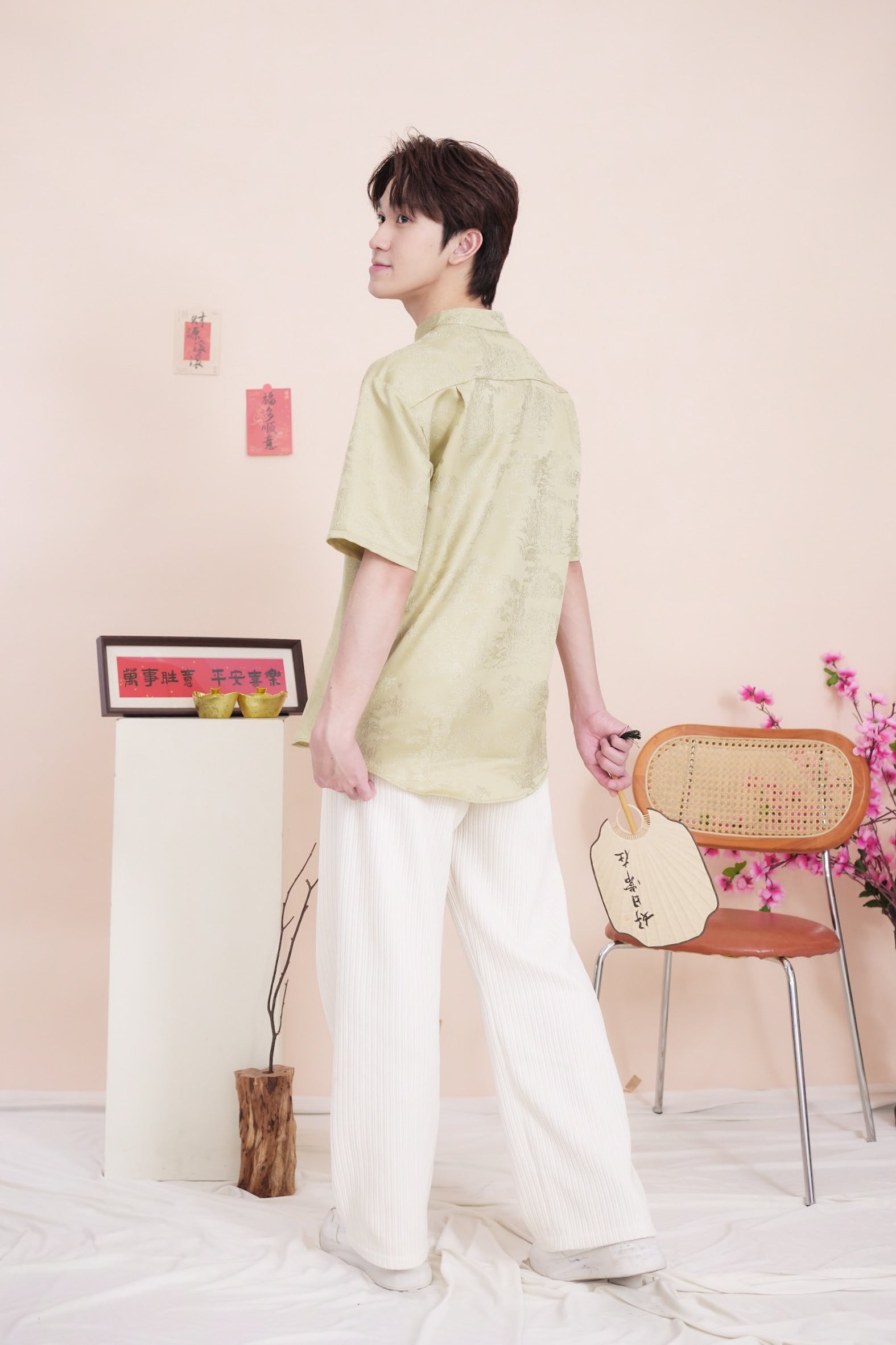 Qian Xi Cheongsam Shirt