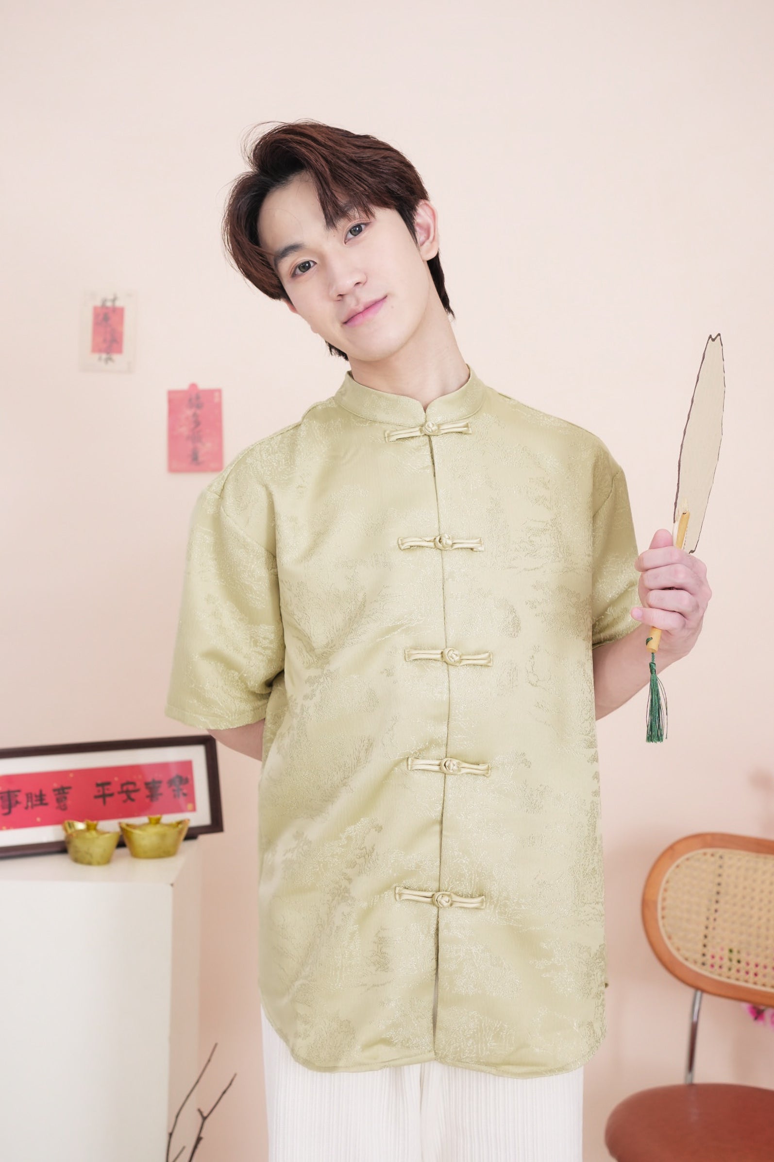 Qian Xi Cheongsam Shirt