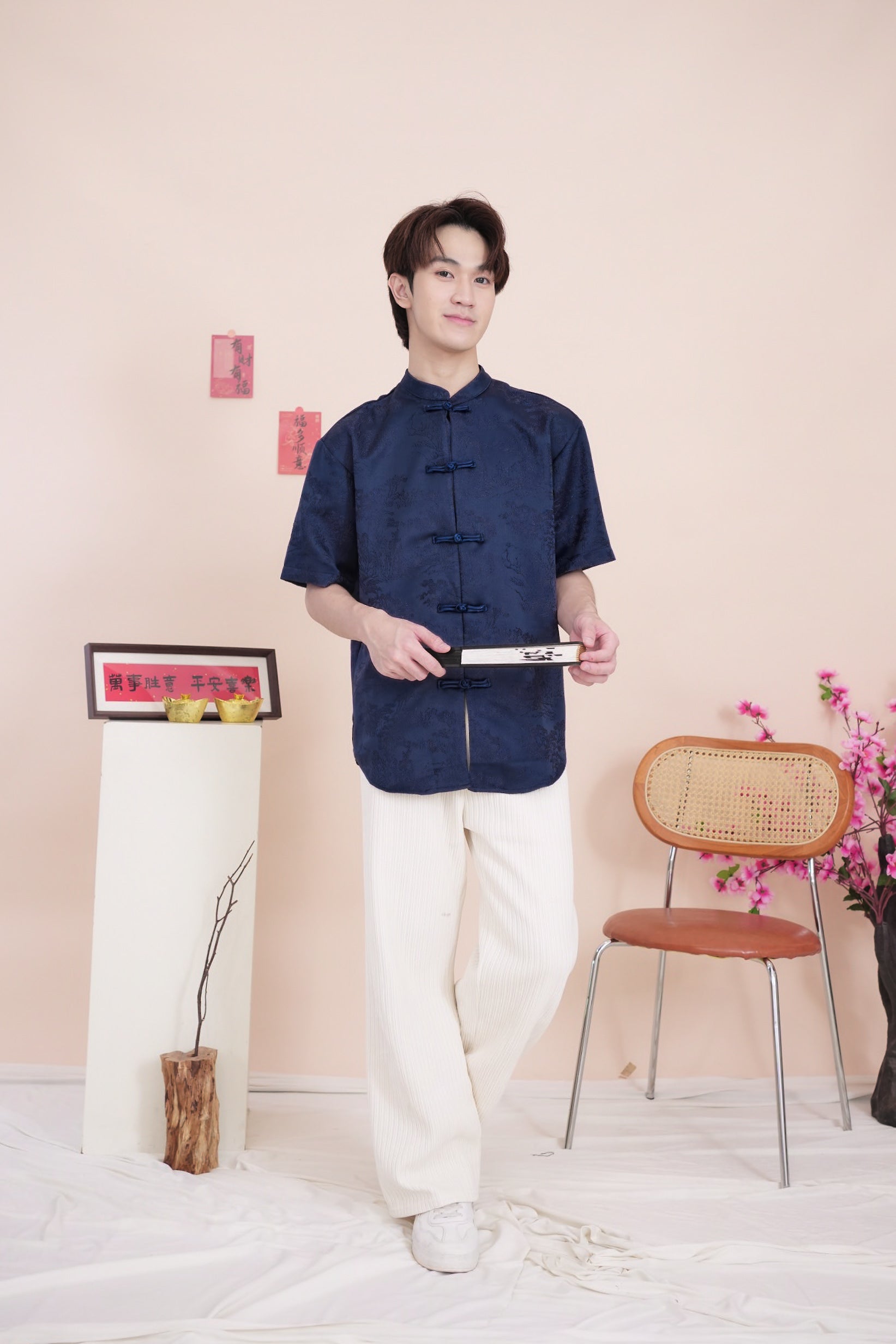 Qian Xi Cheongsam Shirt