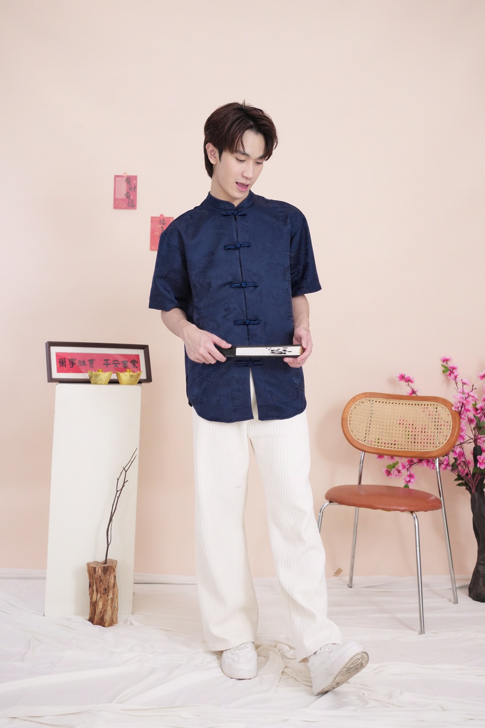 Qian Xi Cheongsam Shirt