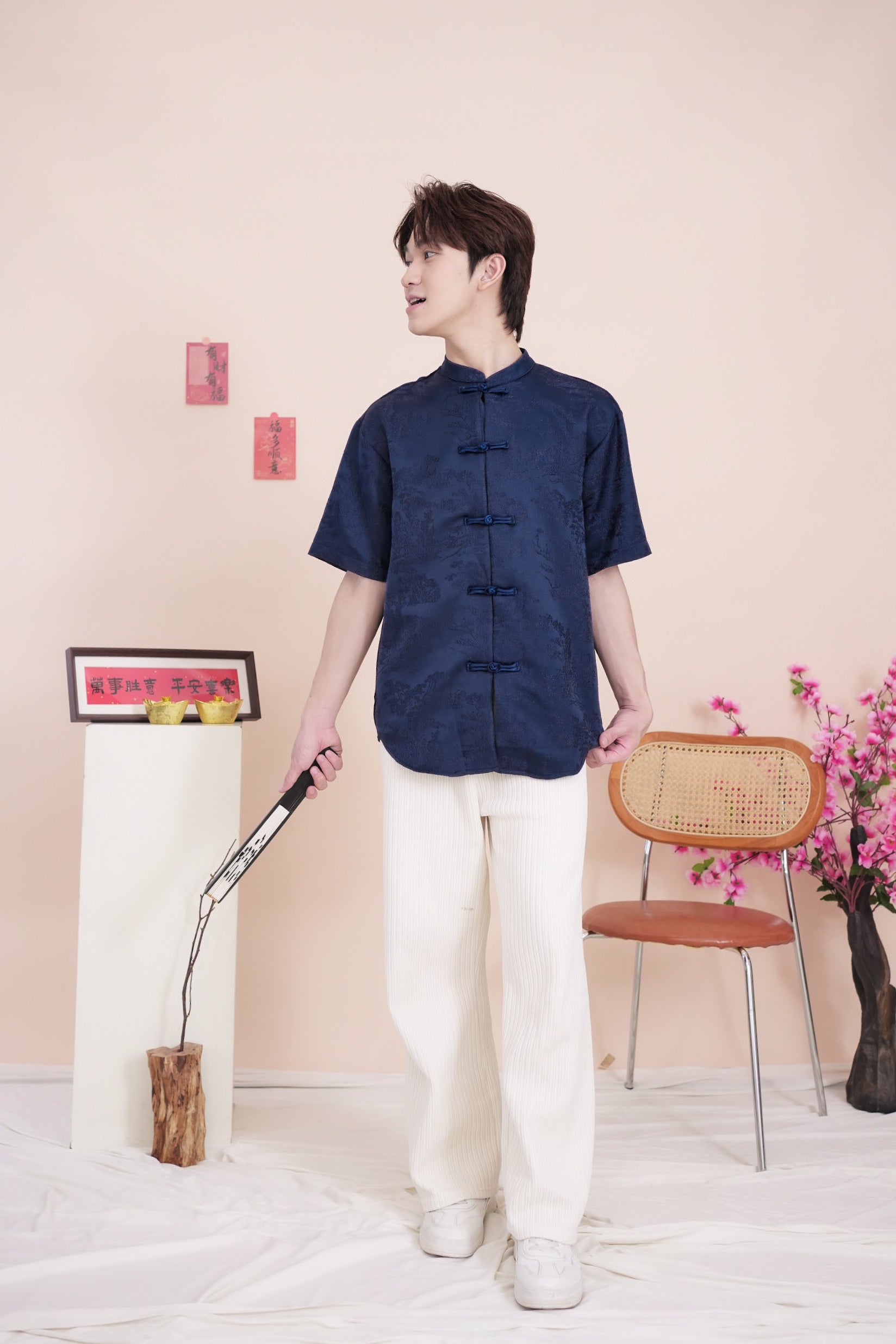 Qian Xi Cheongsam Shirt