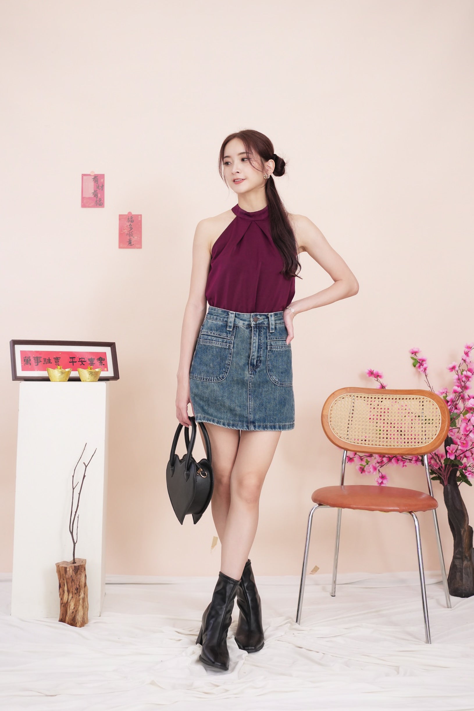 Celosia Halterneck Top