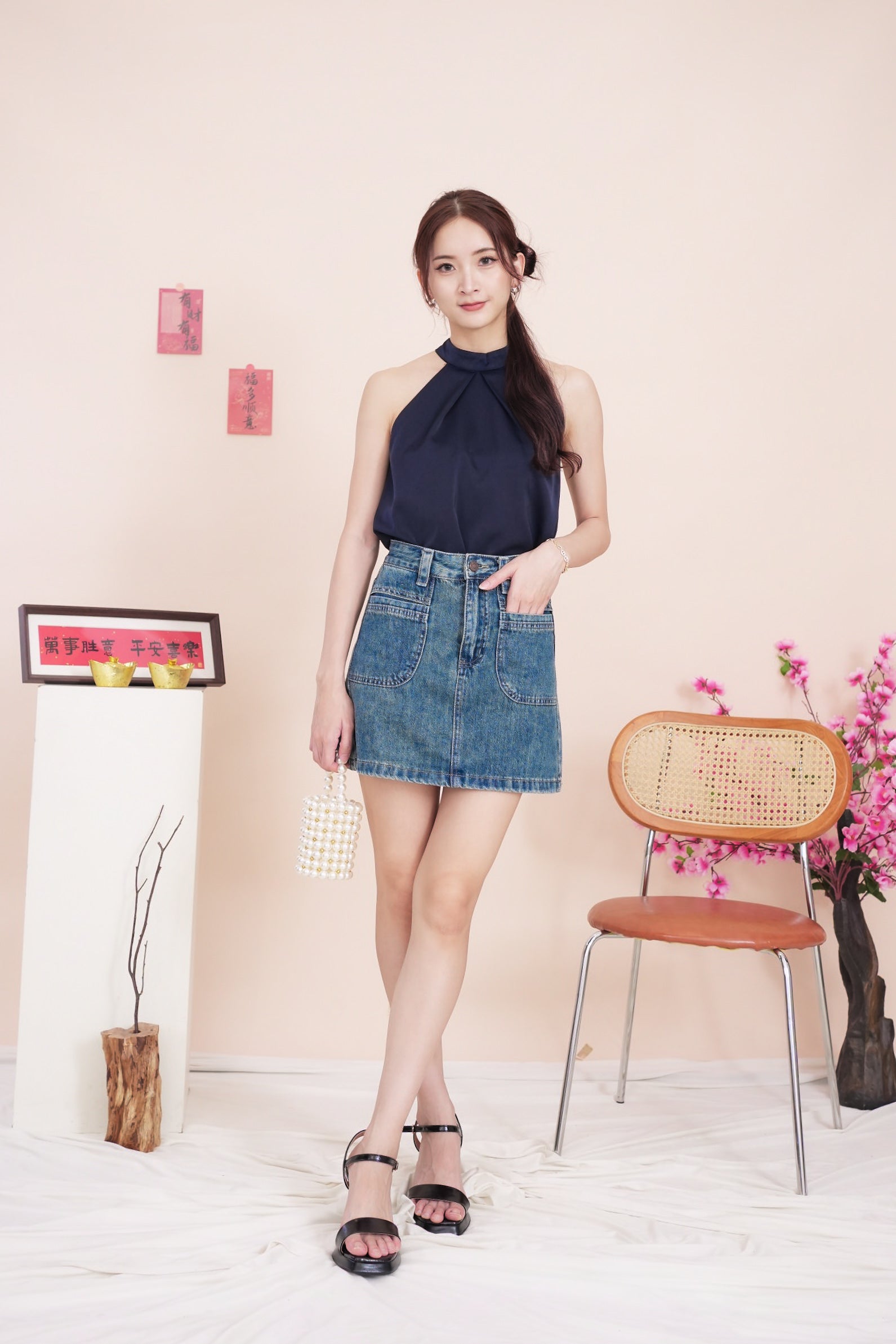Celosia Halterneck Top