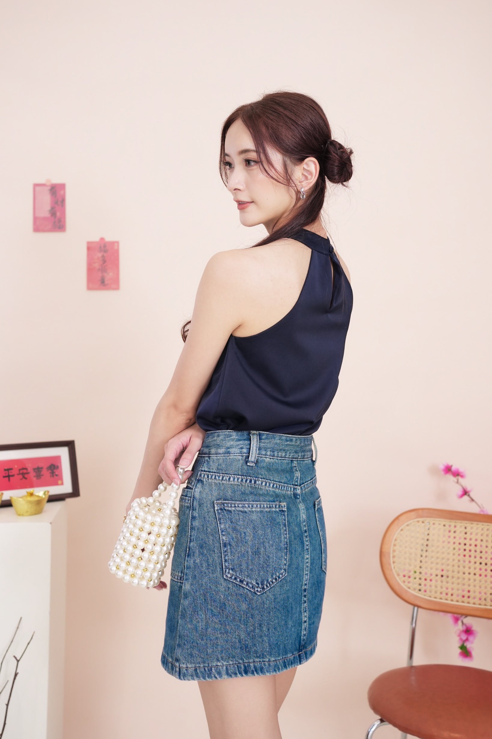 Celosia Halterneck Top