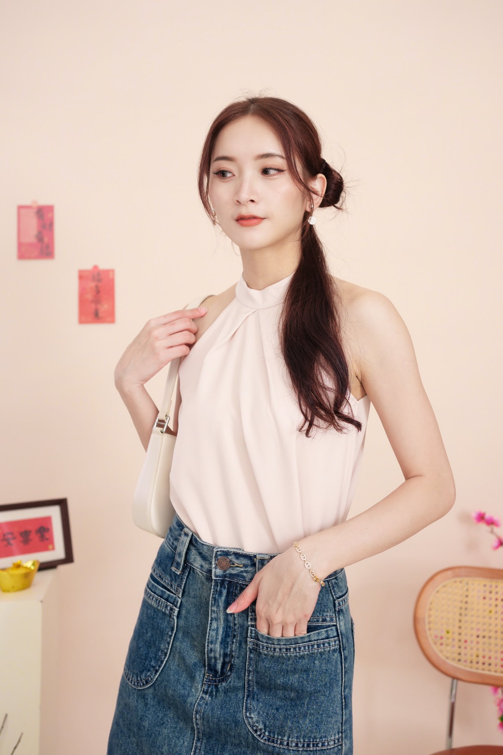 Celosia Halterneck Top
