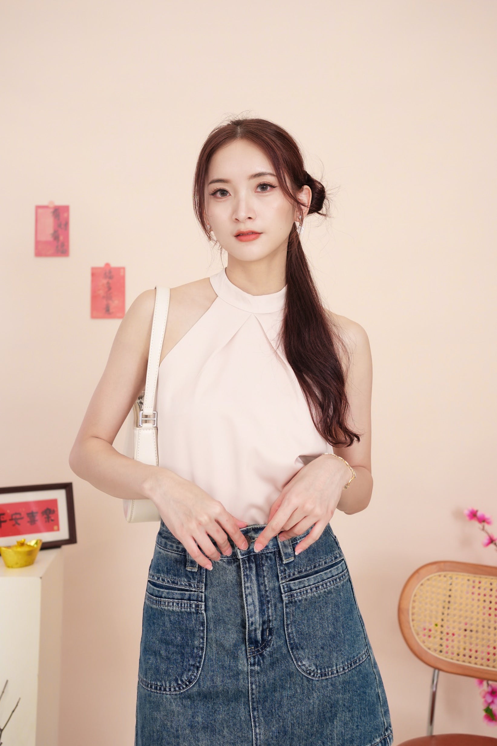 Celosia Halterneck Top